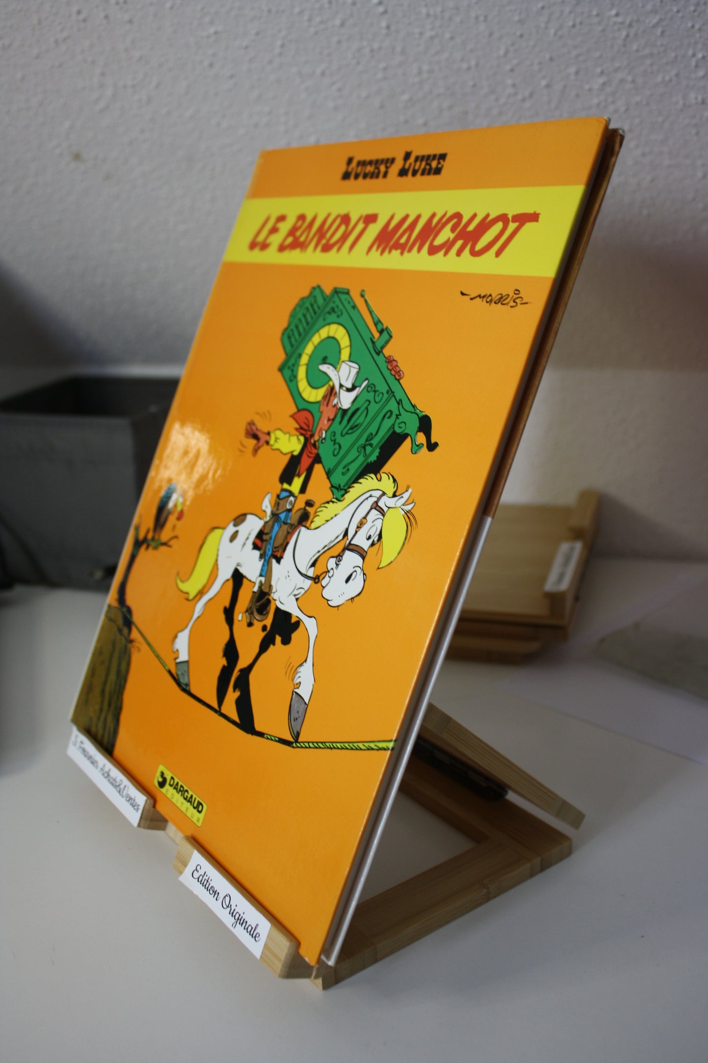 Le bandit manchot – Lucky Luke - Morris Groot - Dargaud - EO - 1981 - TBE