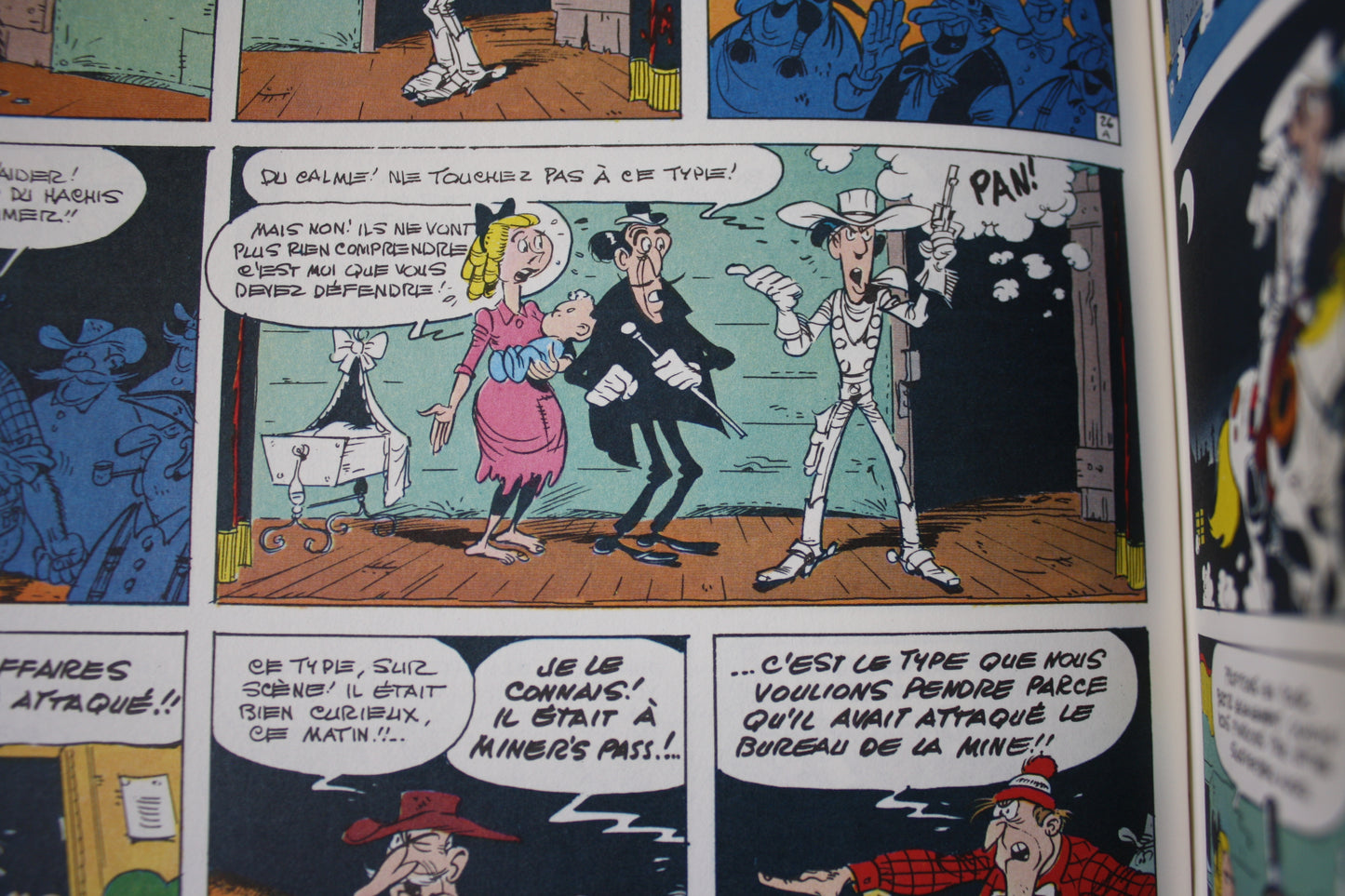 Le cavalier blanc – Lucky Luke – Moris goscinny - Dargaud - EO – 1975