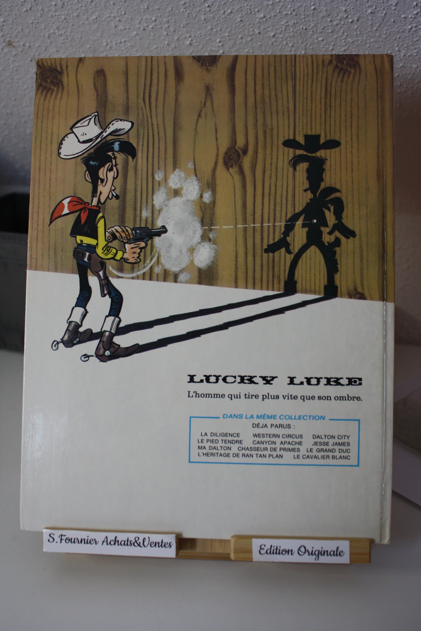 Le cavalier blanc – Lucky Luke – Moris goscinny - Dargaud - EO – 1975