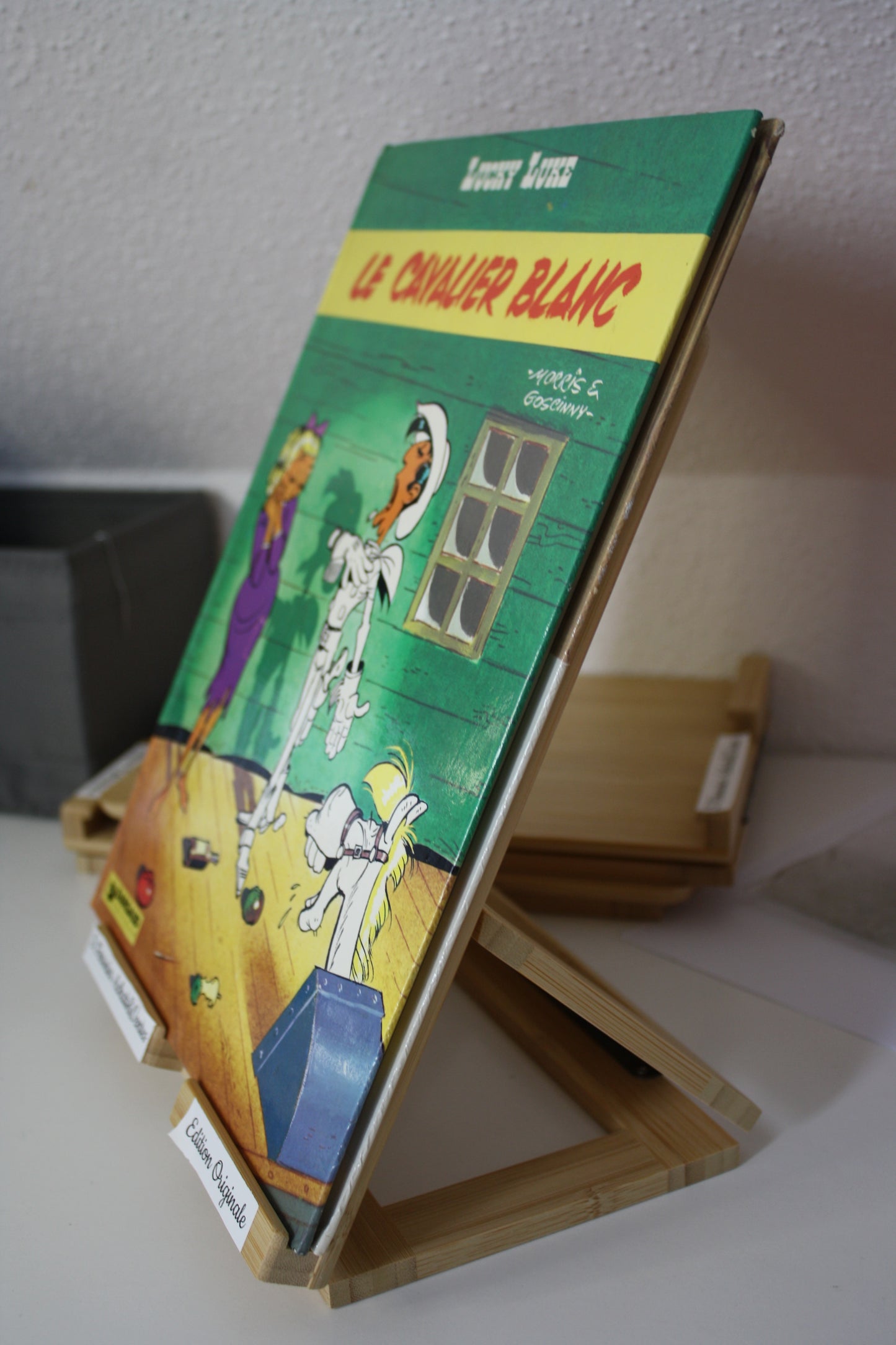 Le cavalier blanc – Lucky Luke – Moris goscinny - Dargaud - EO – 1975