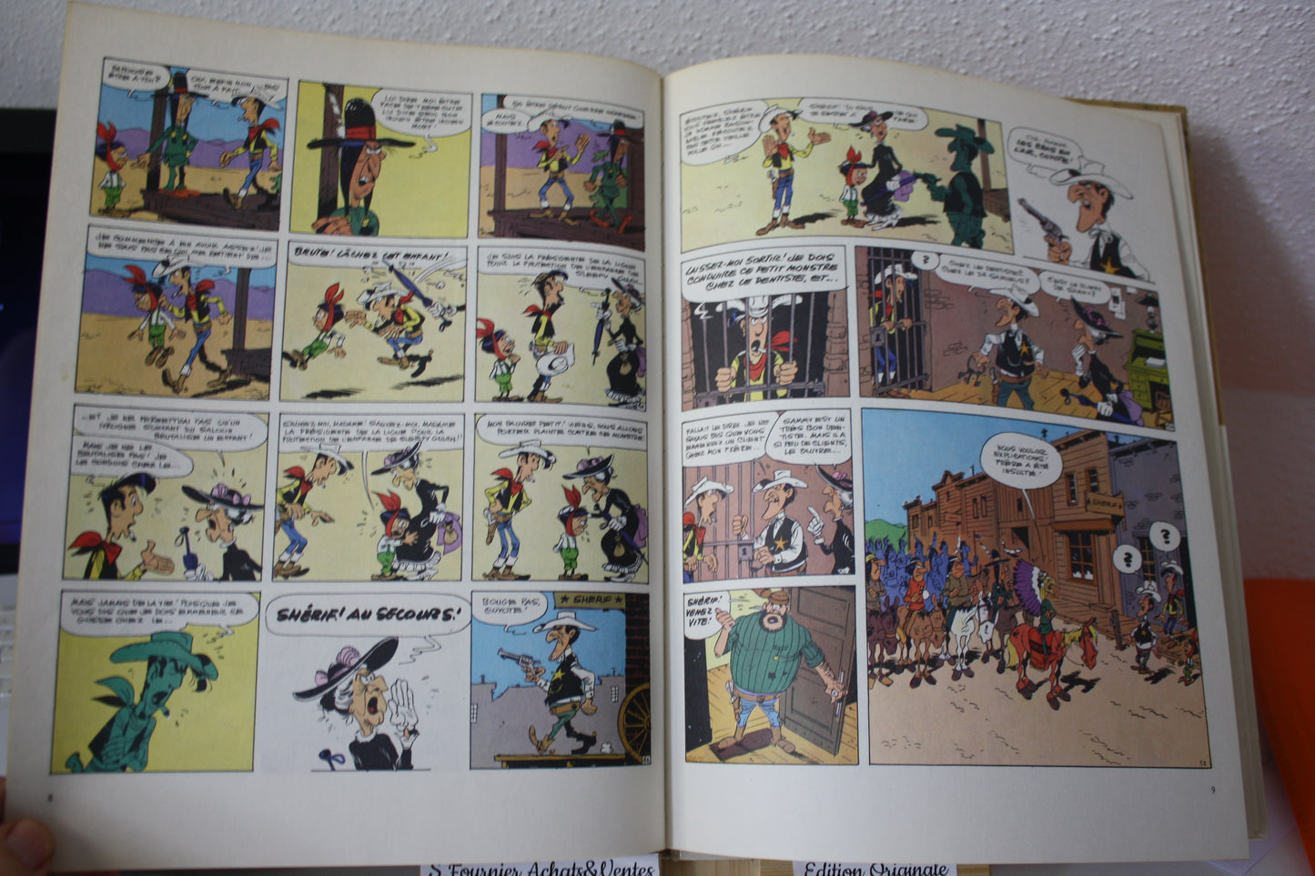 7 Histoires complètes, série 1 – Lucky Luke – Goscinny Morris - dargaud - EO – 1974