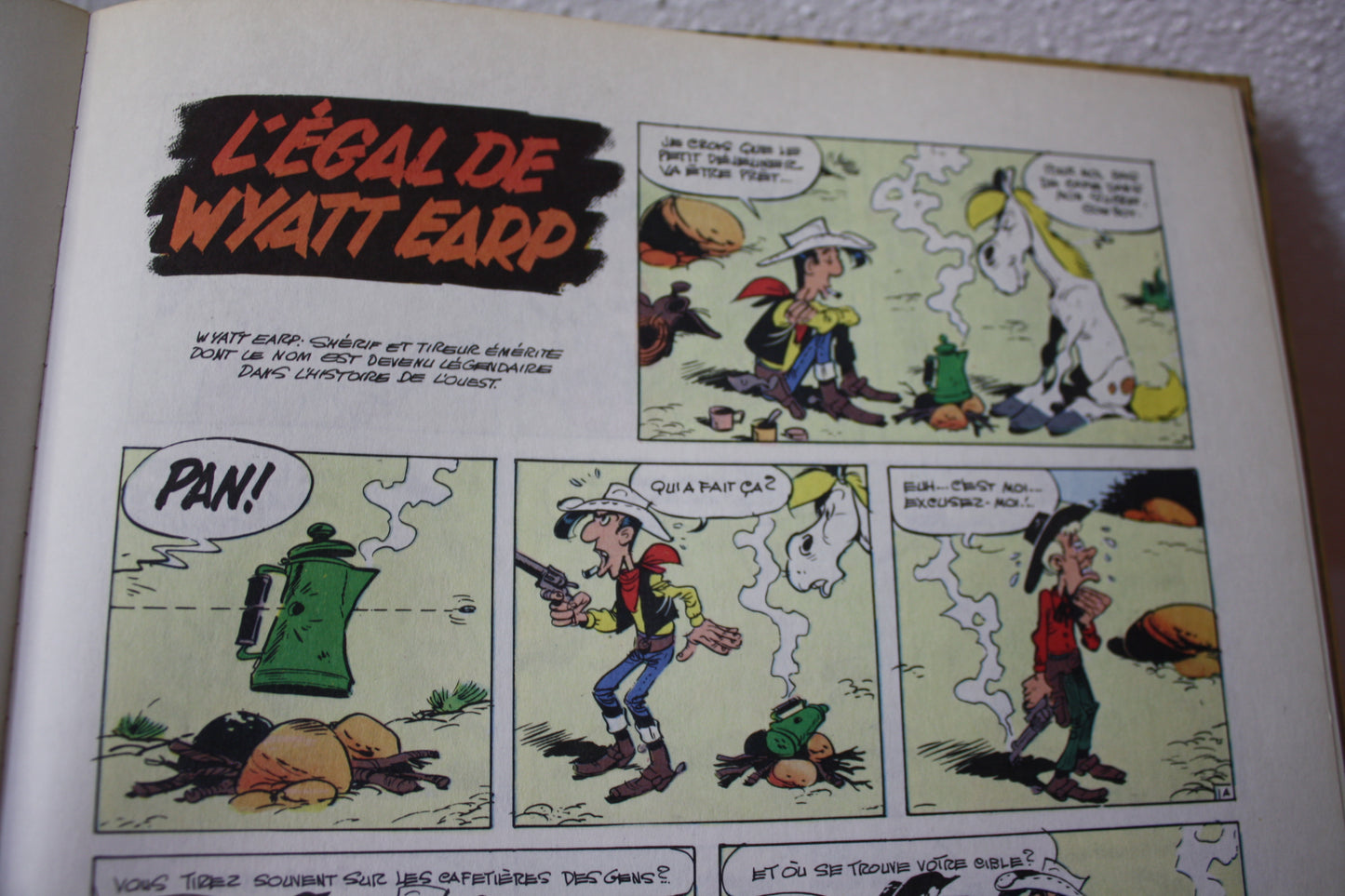 7 Histoires complètes, série 1 – Lucky Luke – Goscinny Morris - dargaud - EO – 1974