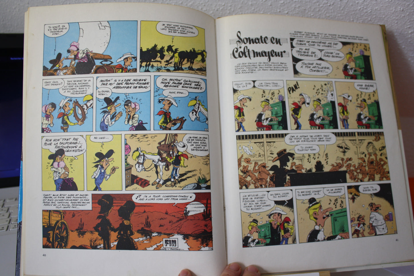 7 Histoires complètes, série 1 – Lucky Luke – Goscinny Morris - dargaud - EO – 1974