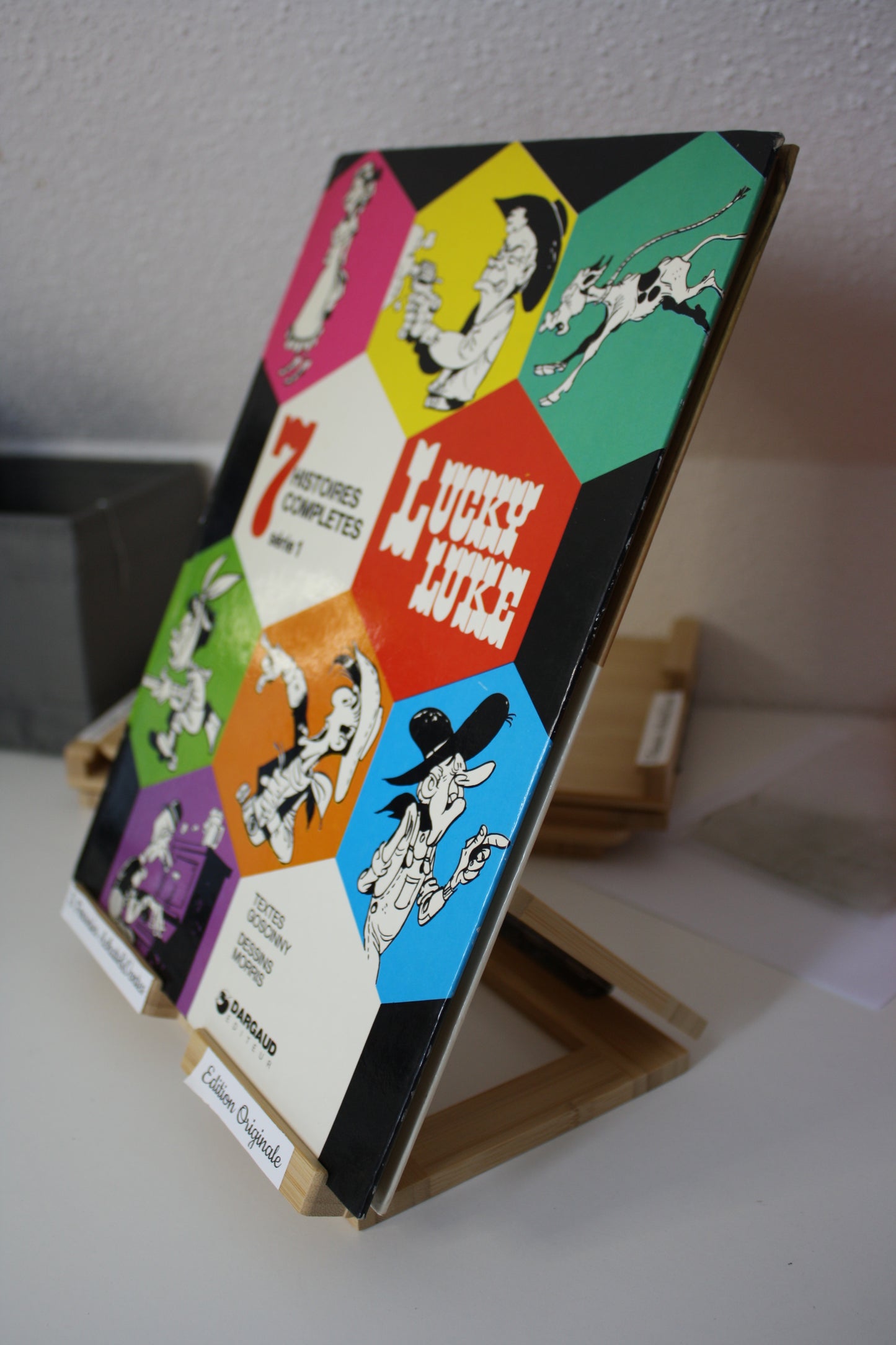 7 Histoires complètes, série 1 – Lucky Luke – Goscinny Morris - dargaud - EO – 1974