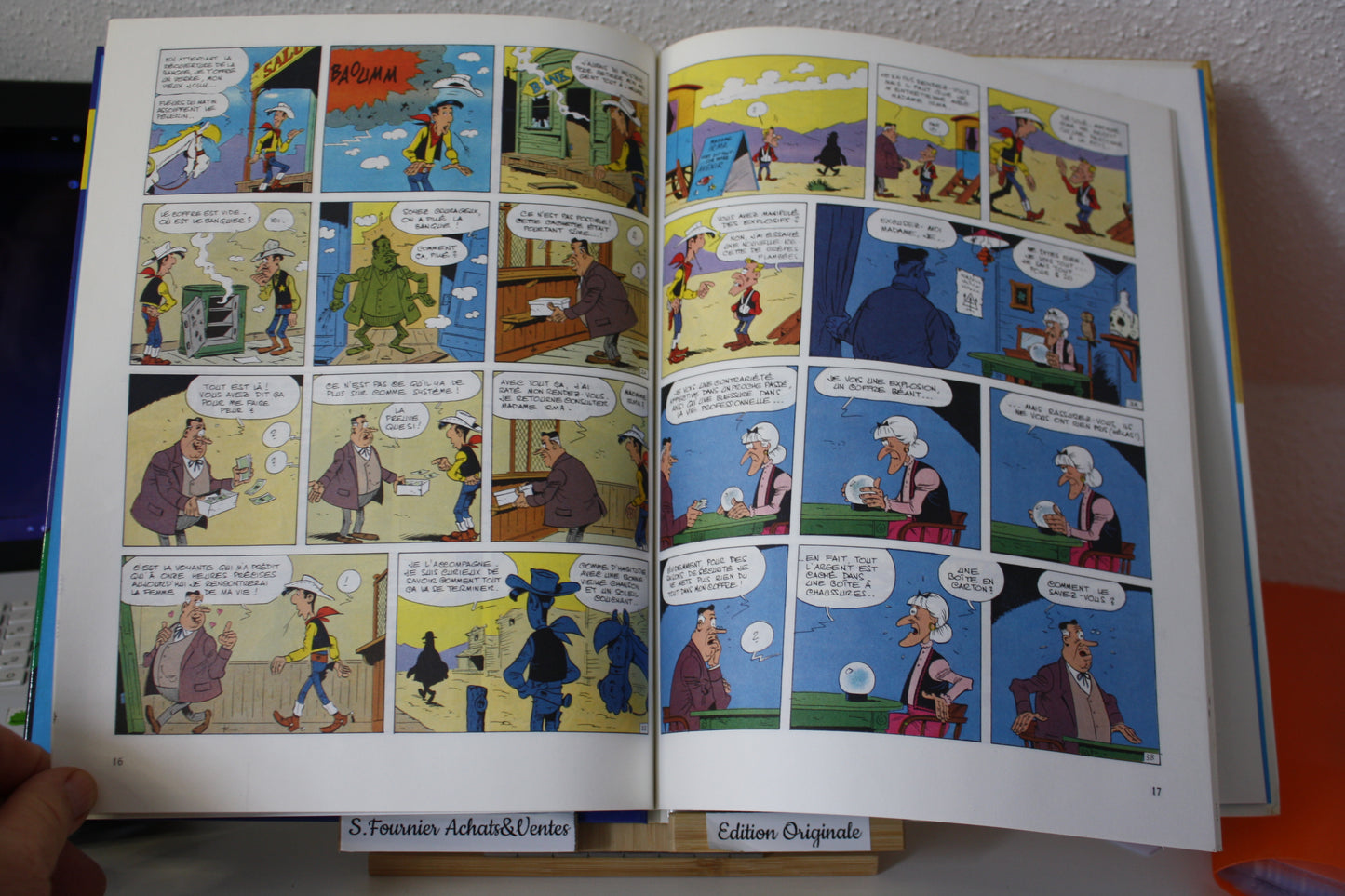 Le ranch maudit – Lucky Luke – Janvier, Fauche, Léturgie, Guylouis - Dargaud - EO – 1986