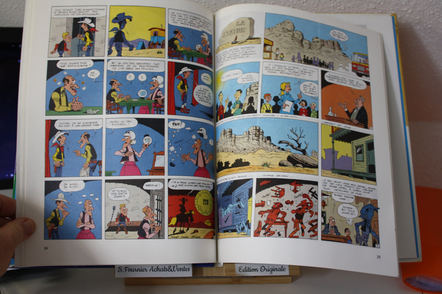 Le ranch maudit – Lucky Luke – Janvier, Fauche, Léturgie, Guylouis - Dargaud - EO – 1986
