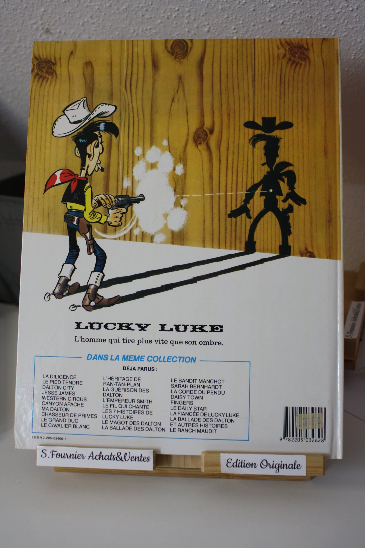 Le ranch maudit – Lucky Luke – Janvier, Fauche, Léturgie, Guylouis - Dargaud - EO – 1986