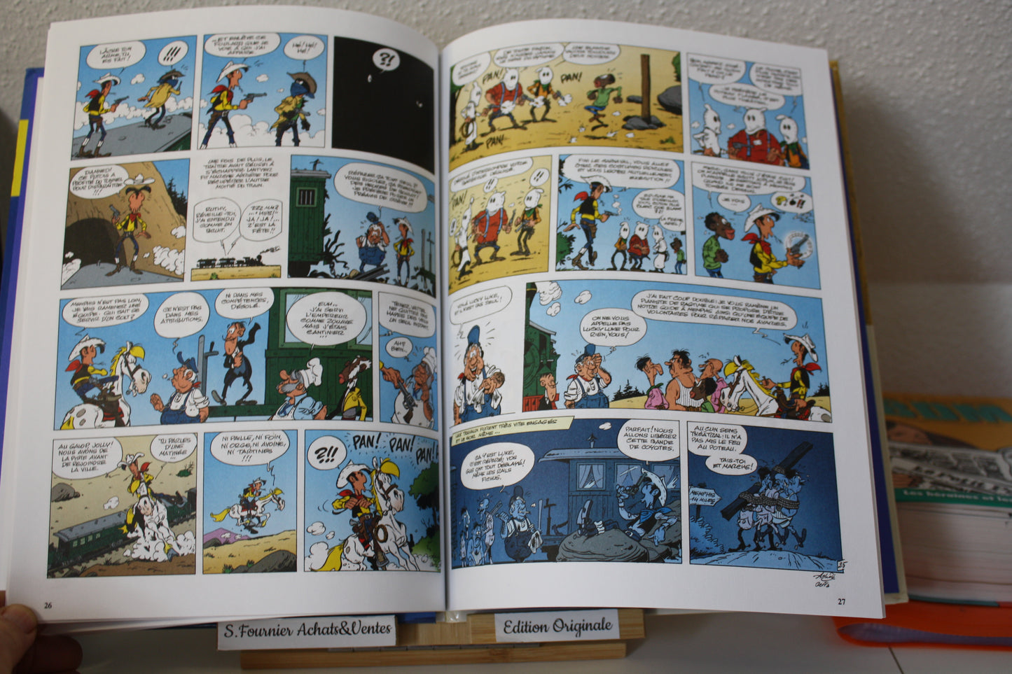 L’homme de Washington – Lucky Luke – Achder Gerra - Lucky comics - EO – 2008