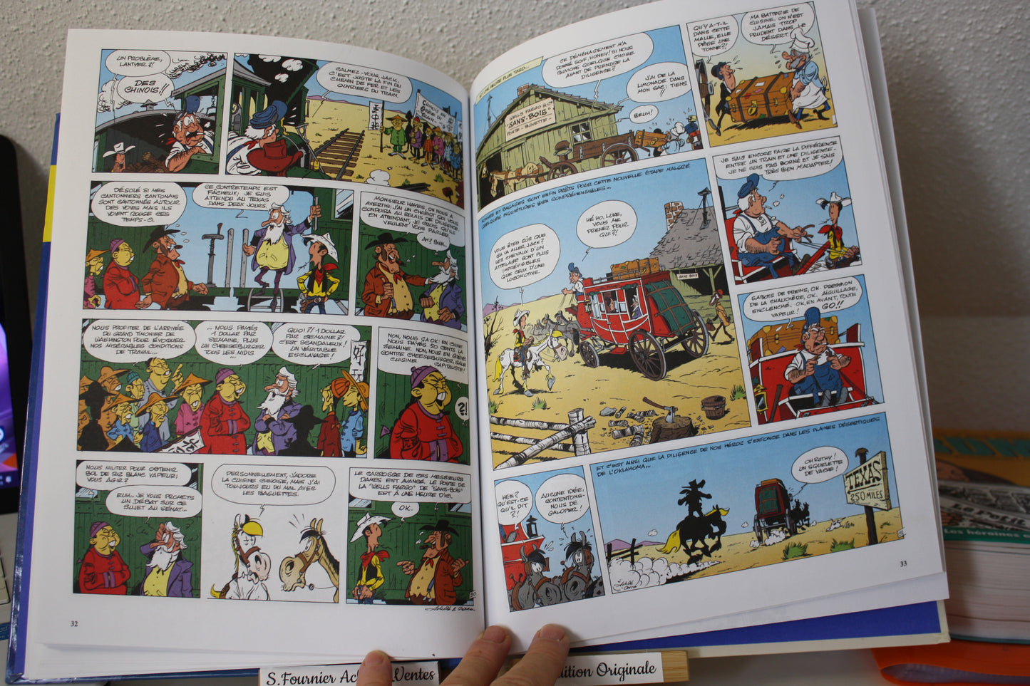L’homme de Washington – Lucky Luke – Achder Gerra - Lucky comics - EO – 2008