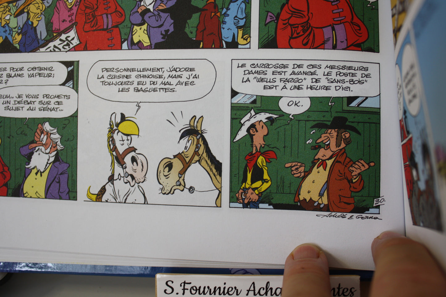 L’homme de Washington – Lucky Luke – Achder Gerra - Lucky comics - EO – 2008