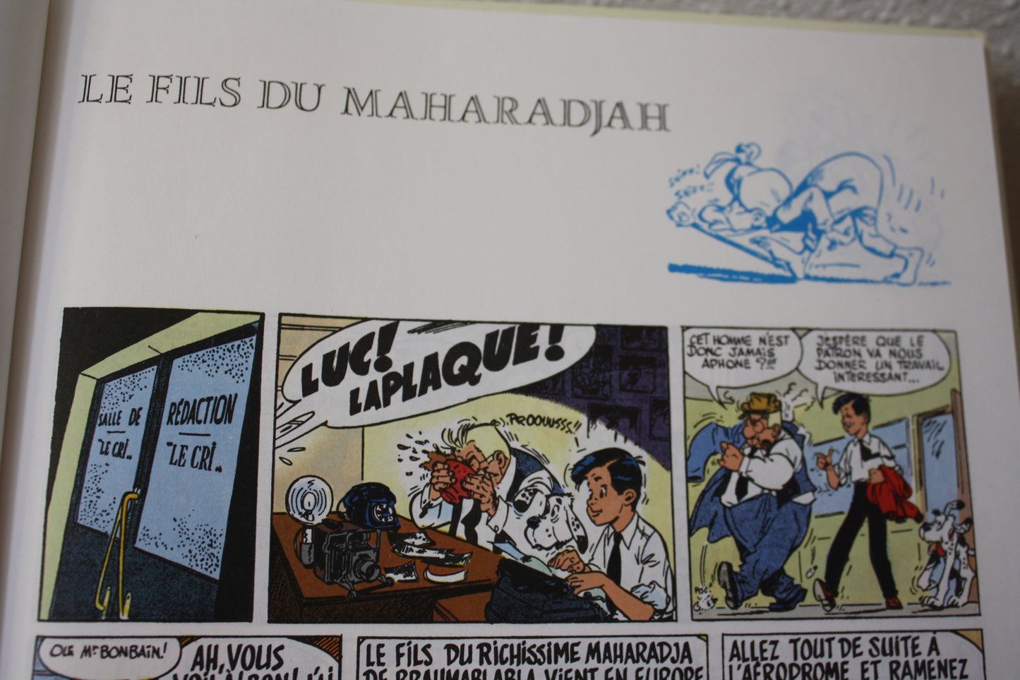 Le fils du Maharadjah – Luc Junior - Al Uderzo – Claude lefranc - EO – 1990