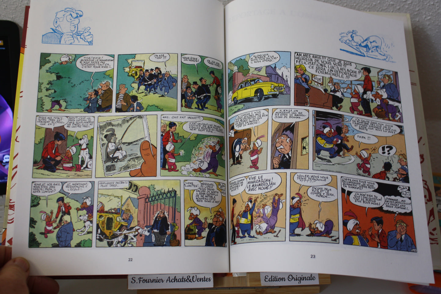 Le fils du Maharadjah – Luc Junior - Al Uderzo – Claude lefranc - EO – 1990