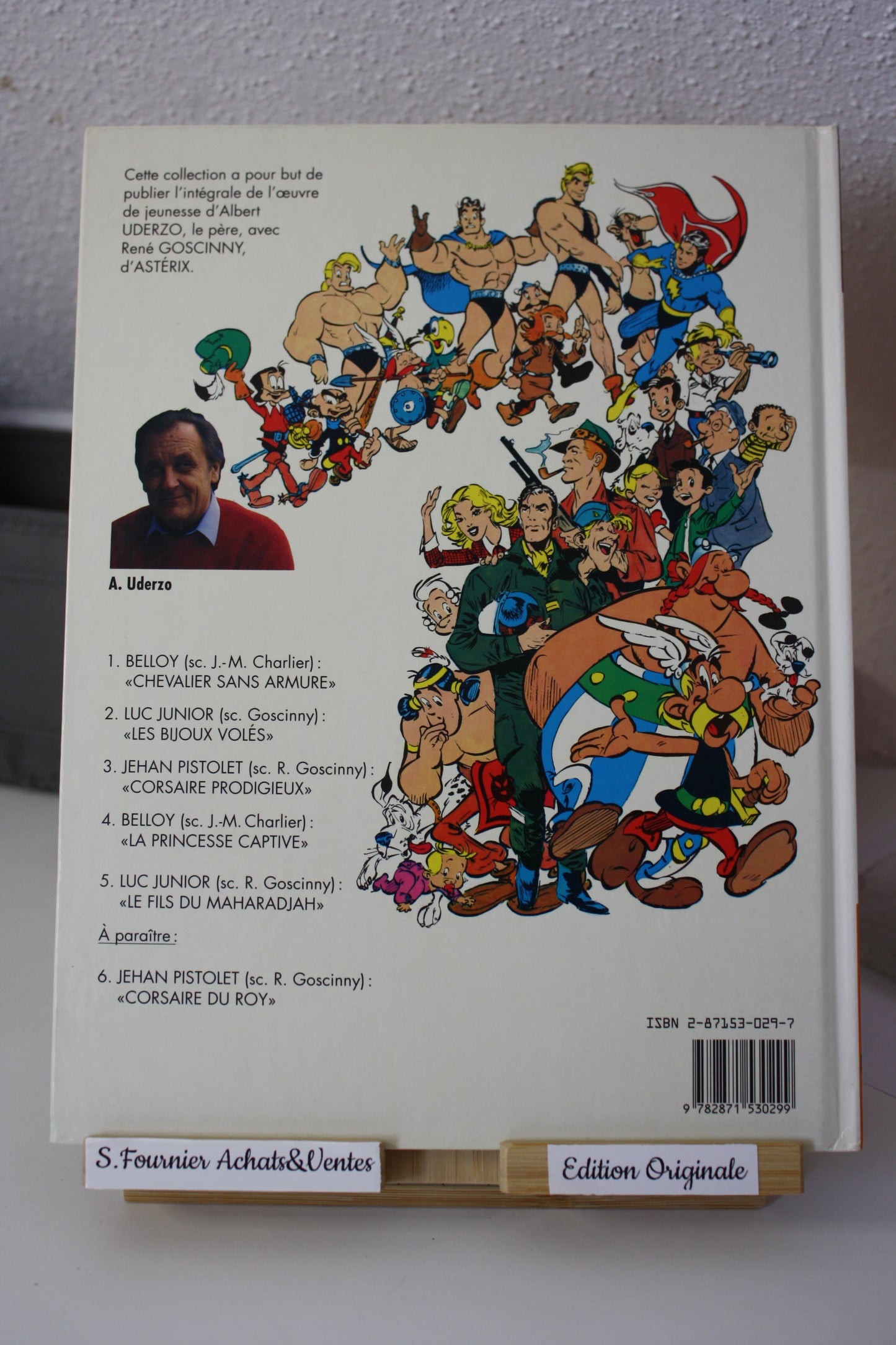 Le fils du Maharadjah – Luc Junior - Al Uderzo – Claude lefranc - EO – 1990