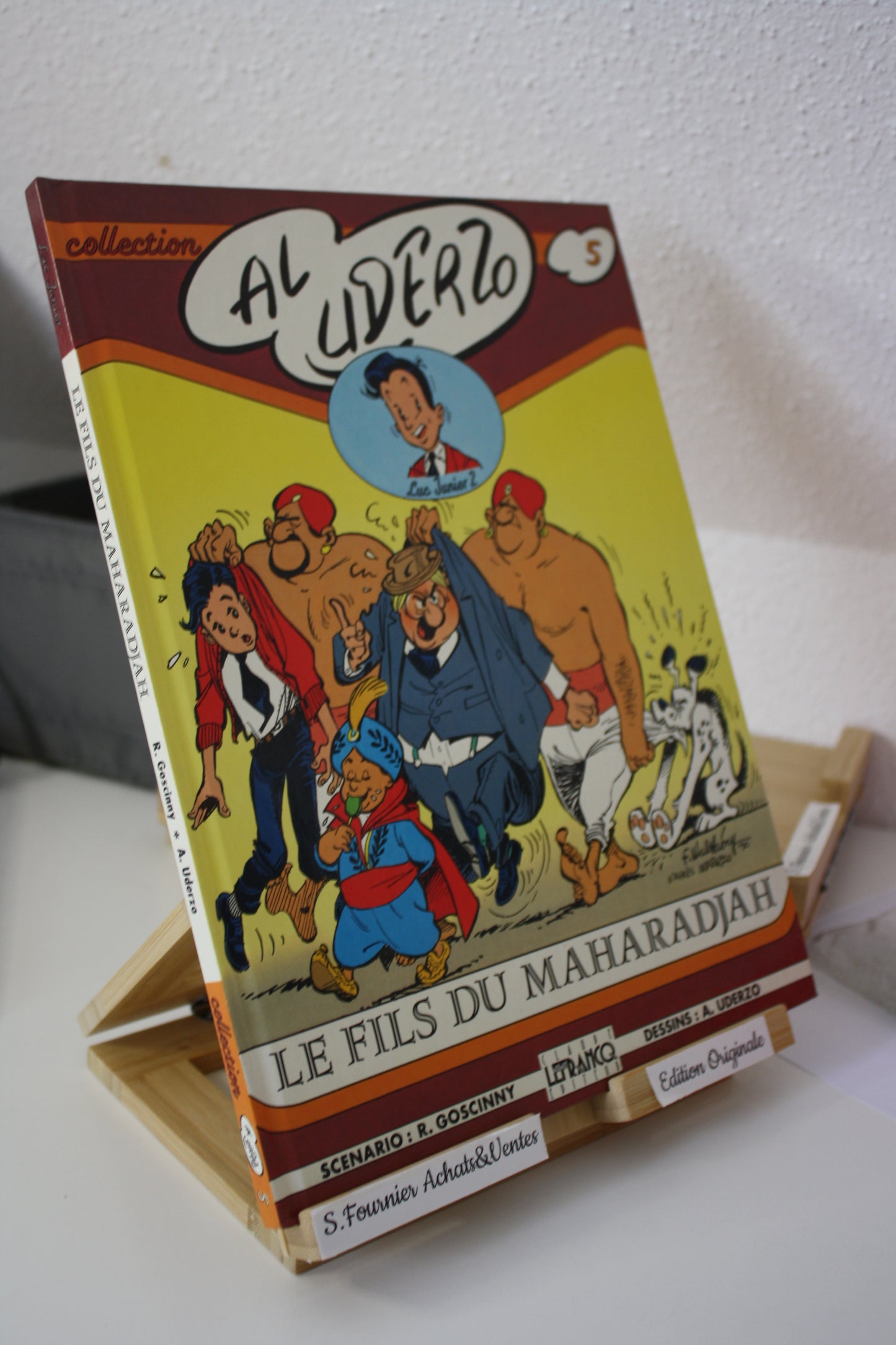 Le fils du Maharadjah – Luc Junior - Al Uderzo – Claude lefranc - EO – 1990