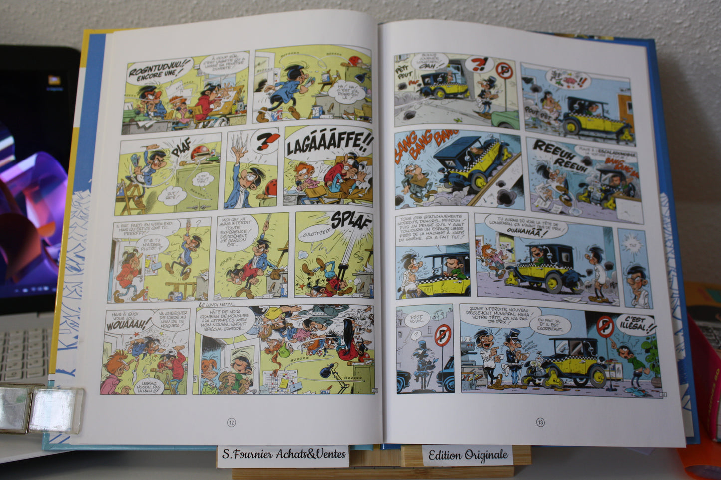 Le retour de Lagaffe – Gaston – Delaf - Dupuis - EO – 2023