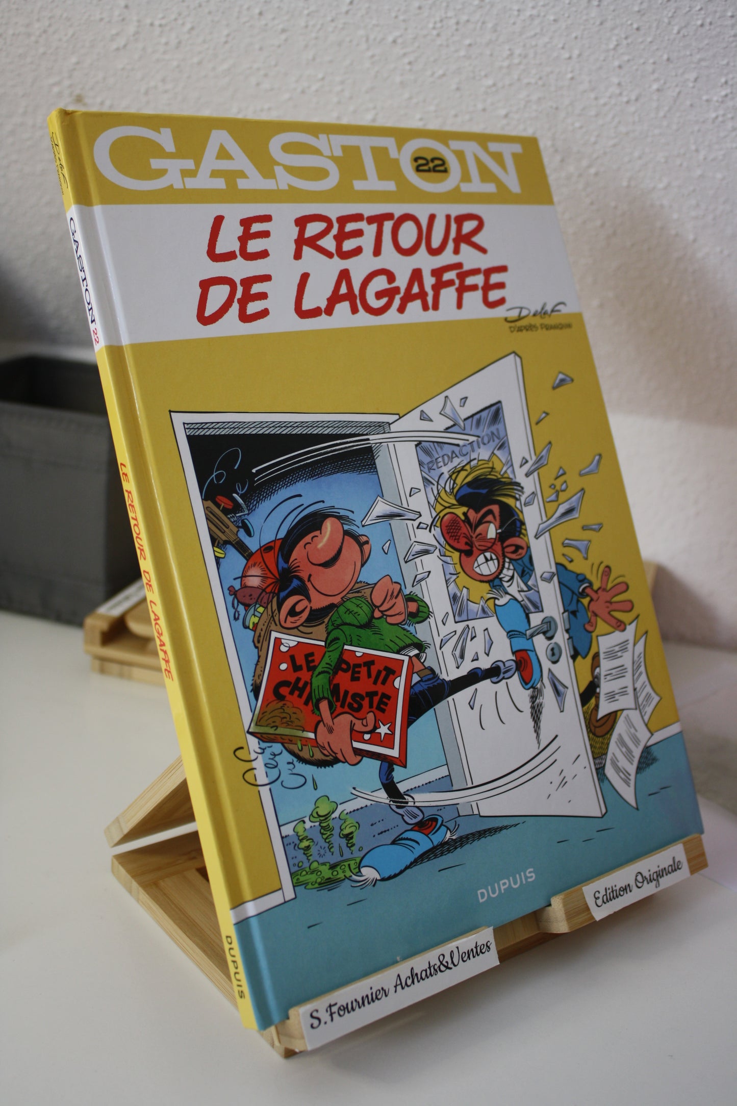 Le retour de Lagaffe – Gaston – Delaf - Dupuis - EO – 2023