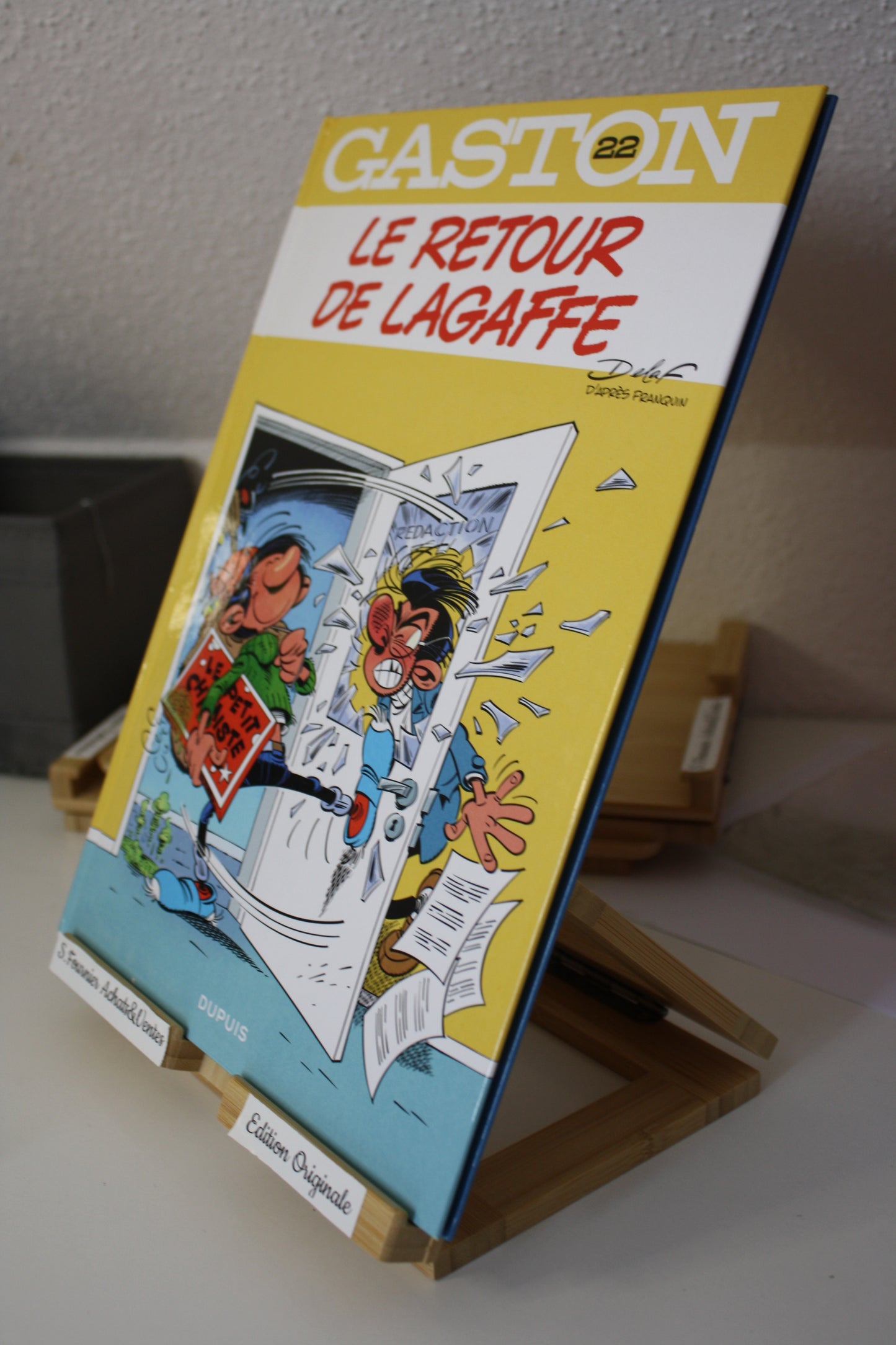Le retour de Lagaffe – Gaston – Delaf - Dupuis - EO – 2023