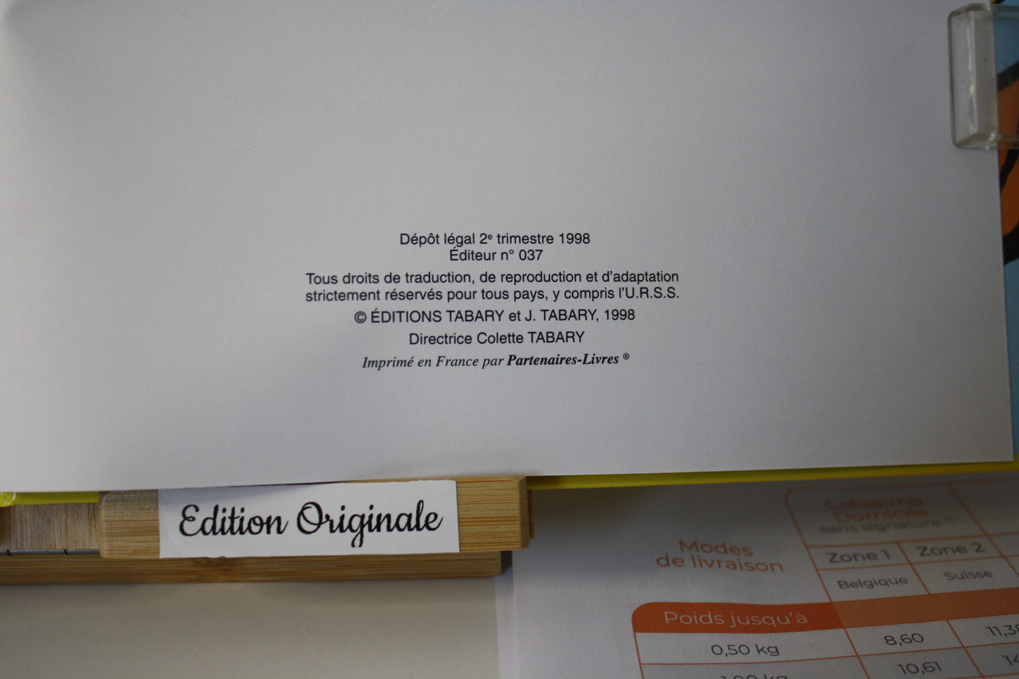 Le cadeau maudit – Les mercredi de Corinne et Jeannot - Tabary – Edition Tabary - EO – 1998
