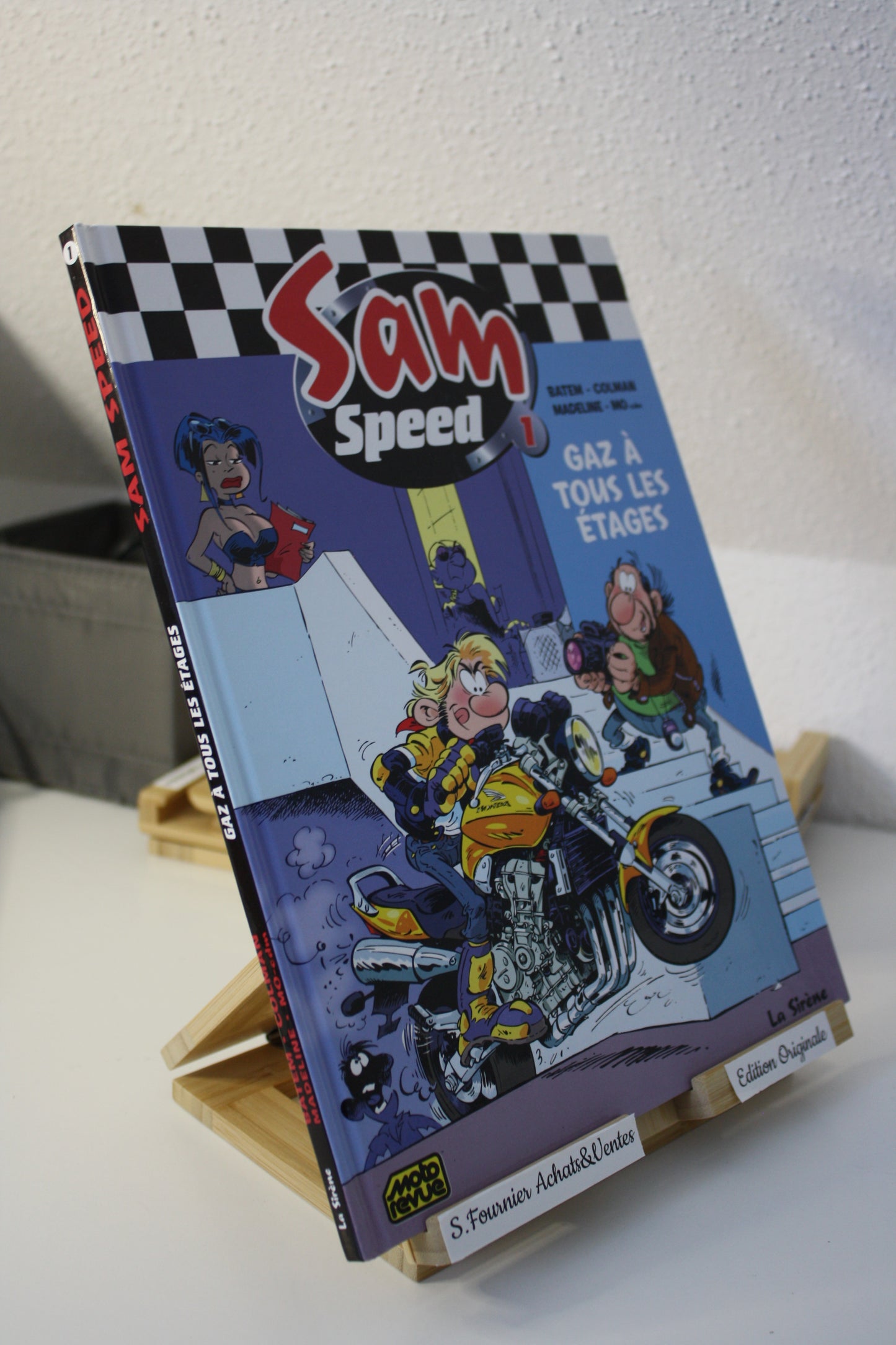Gaz à tous les étages - Sam Speed - Matem, Colman, Madeline et Mo - La Sirène - EO - 2003