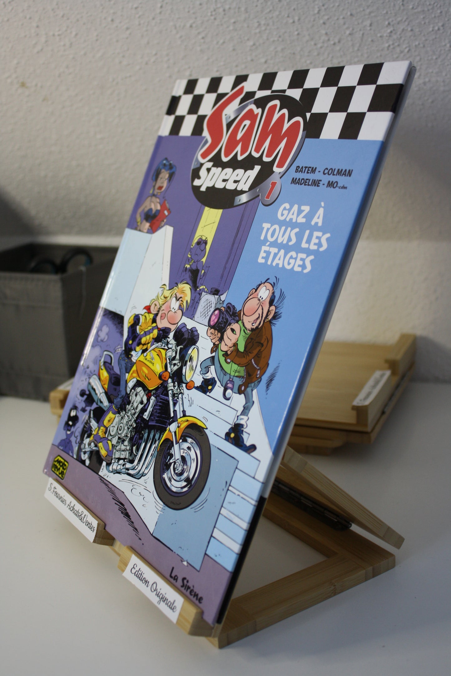 Gaz à tous les étages - Sam Speed - Matem, Colman, Madeline et Mo - La Sirène - EO - 2003
