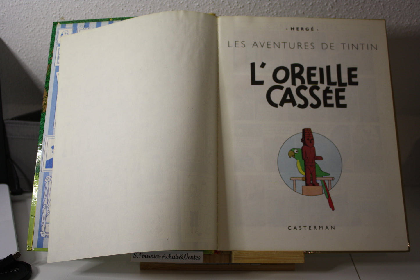 L’oreille cassée – Tintin – Hergé - Casterman – Réédition - 1973 - B40