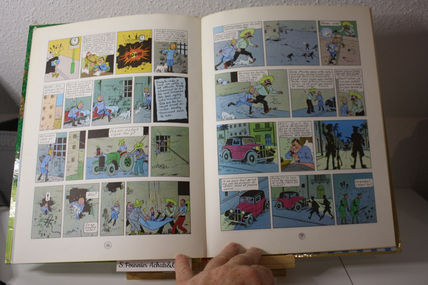 L’oreille cassée – Tintin – Hergé - Casterman – Réédition - 1973 - B40