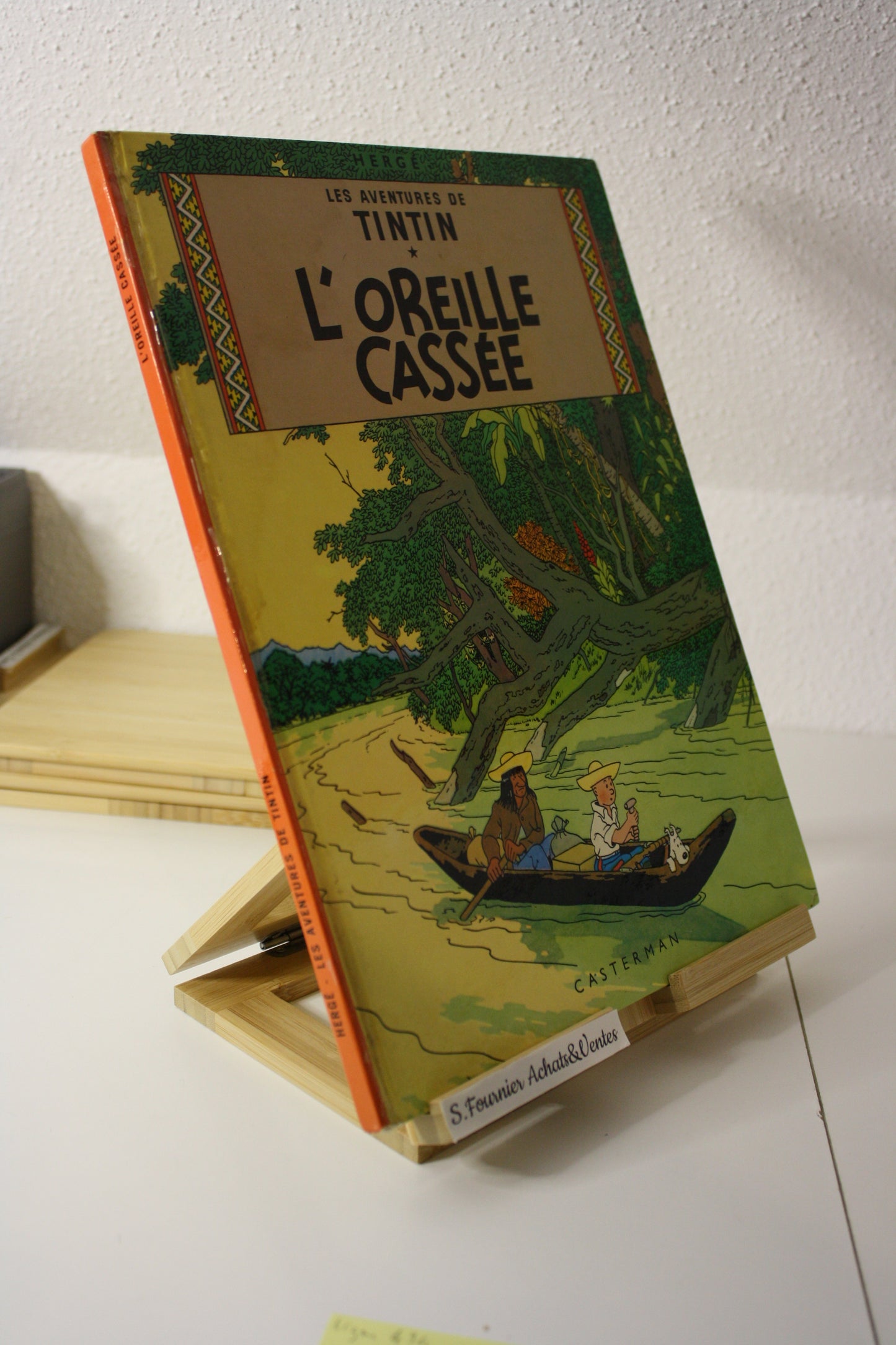 L’oreille cassée – Tintin – Hergé - Casterman – Réédition - 1973 - B40