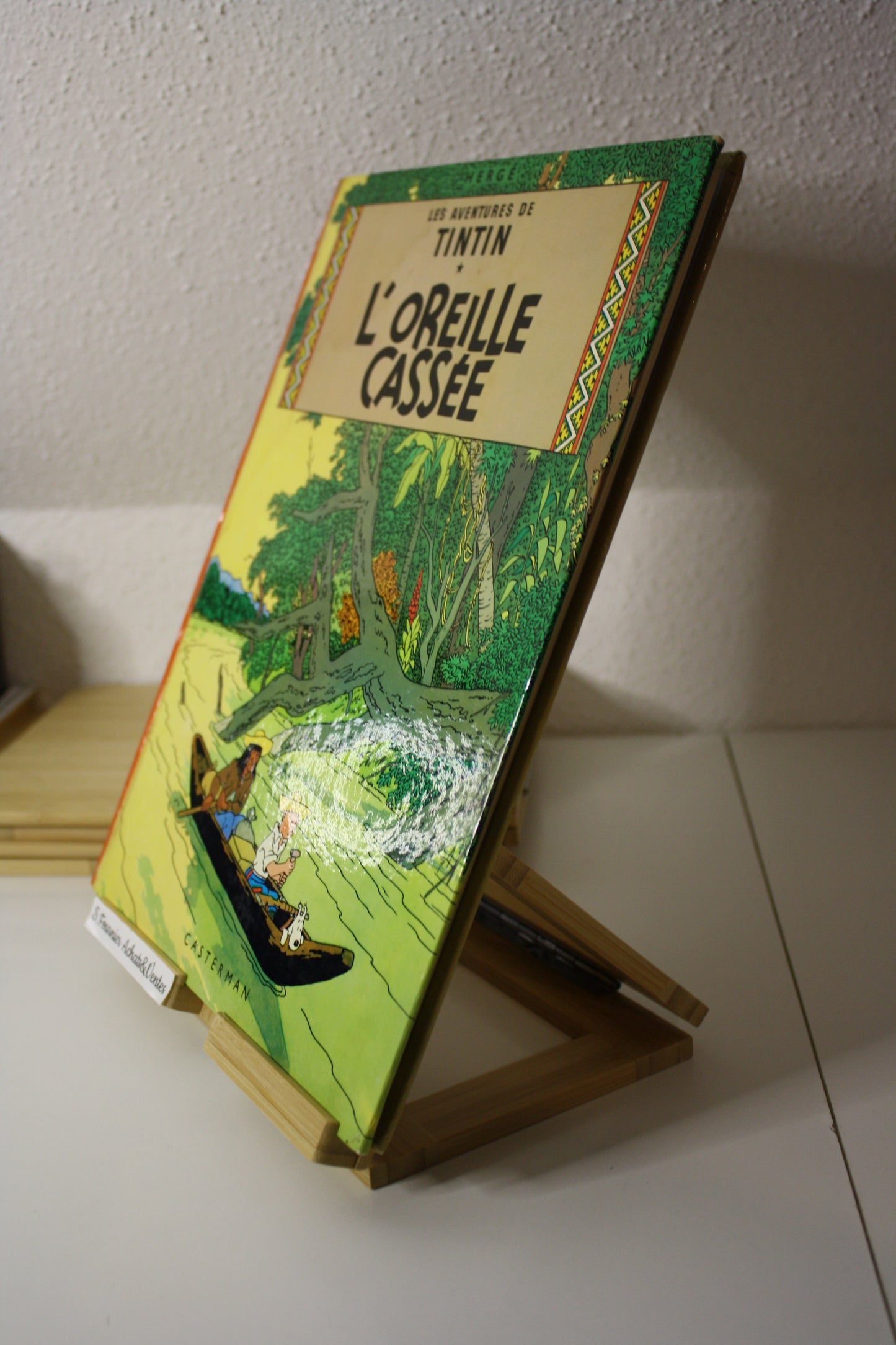 L’oreille cassée – Tintin – Hergé - Casterman – Réédition - 1973 - B40