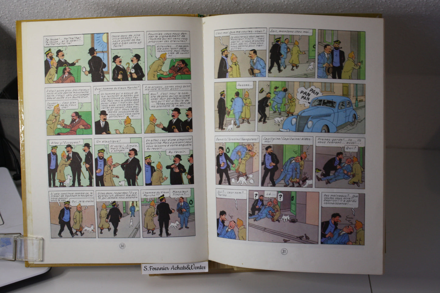 Le secret de la licorne – Tintin – Hergé - Casterman – Réédition - 1971 - B39