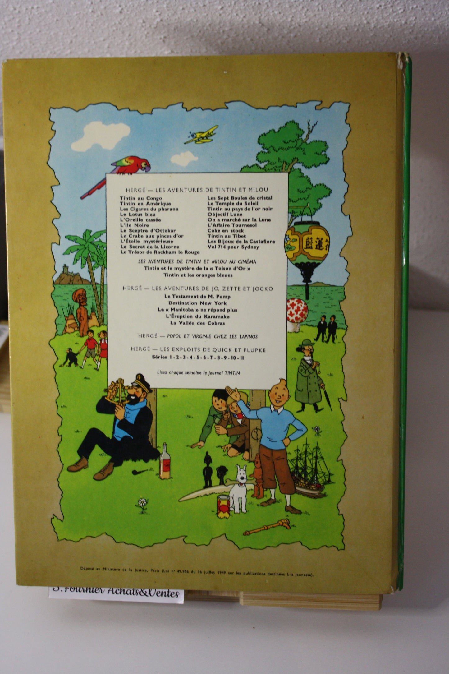 Le secret de la licorne – Tintin – Hergé - Casterman – Réédition - 1971 - B39