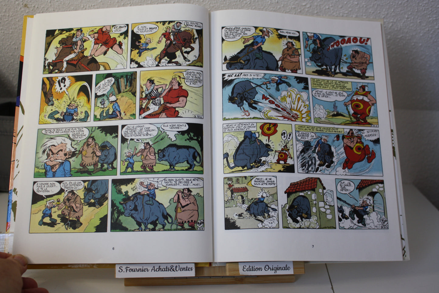La princesse captive – Al Uderzo – Charlier Uderzo - Claude Lefranc Editeur – EO – 1990