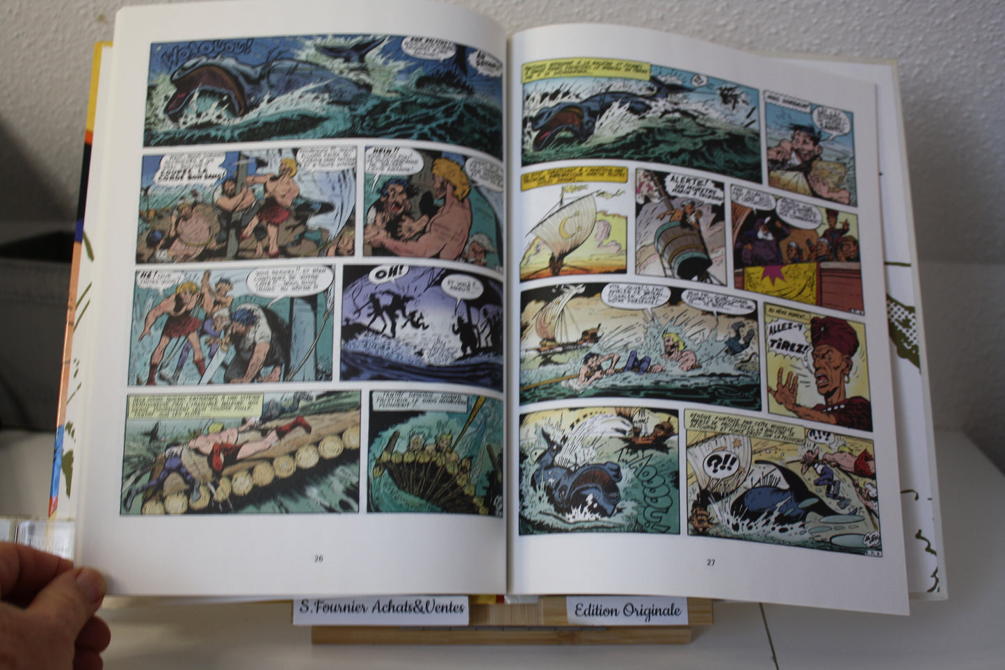 La princesse captive – Al Uderzo – Charlier Uderzo - Claude Lefranc Editeur – EO – 1990