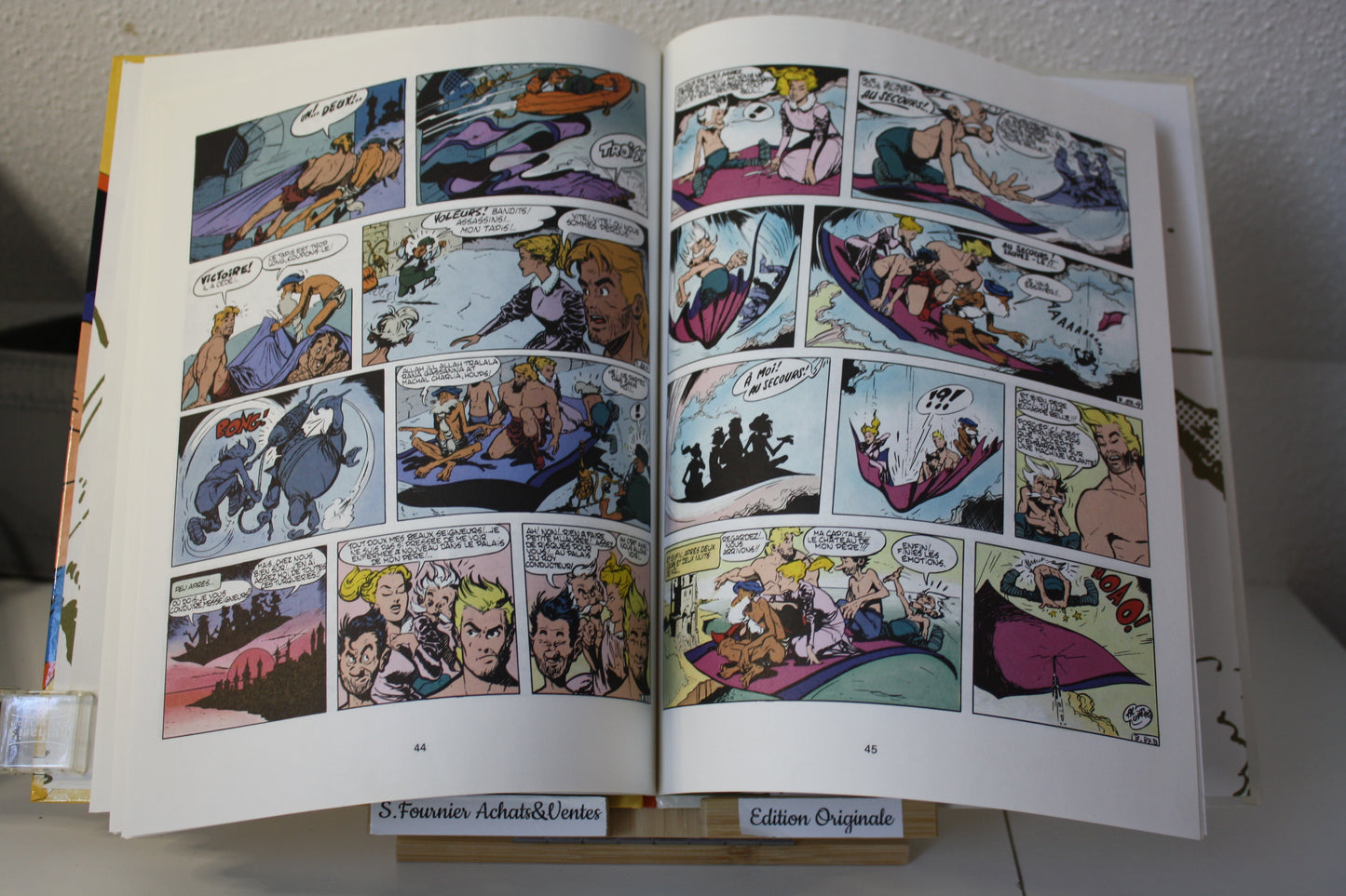 La princesse captive – Al Uderzo – Charlier Uderzo - Claude Lefranc Editeur – EO – 1990