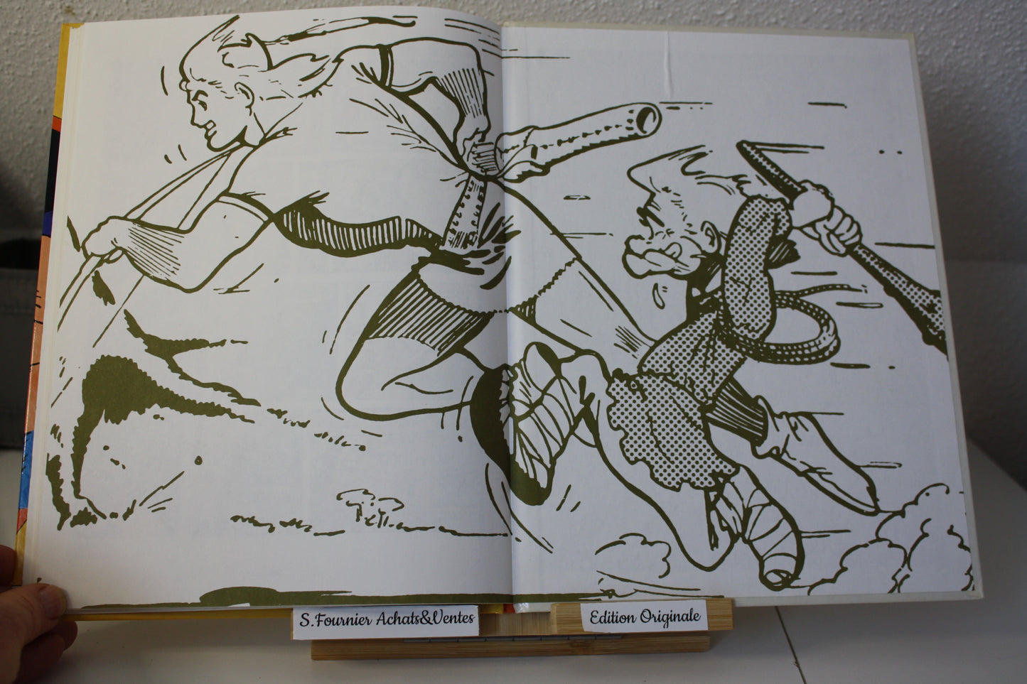 La princesse captive – Al Uderzo – Charlier Uderzo - Claude Lefranc Editeur – EO – 1990