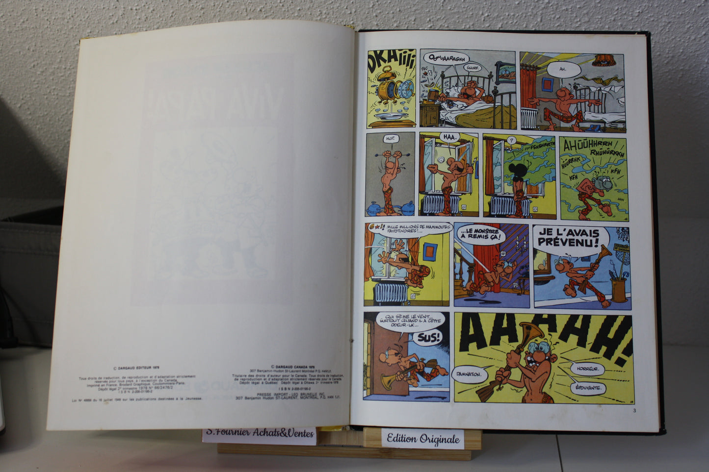 Viva Papa – Achille Talon – Greg - Dargaud éditeur - EO – 1978