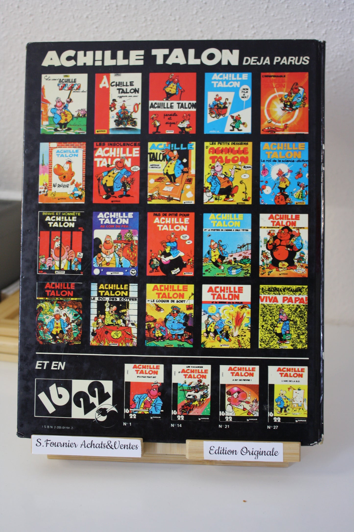 Viva Papa – Achille Talon – Greg - Dargaud éditeur - EO – 1978