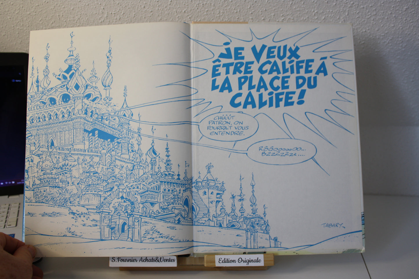 Enfin Calife - Iznogoud – Tabary – Edition Tabary - Réédition - 1990