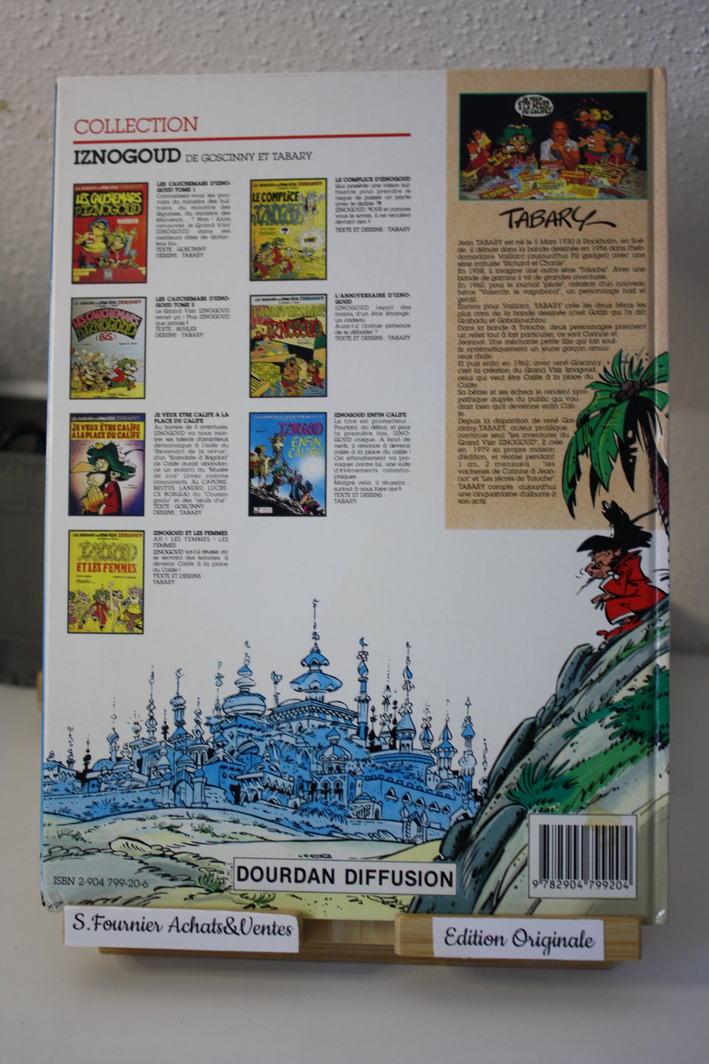 Enfin Calife - Iznogoud – Tabary – Edition Tabary - Réédition - 1990