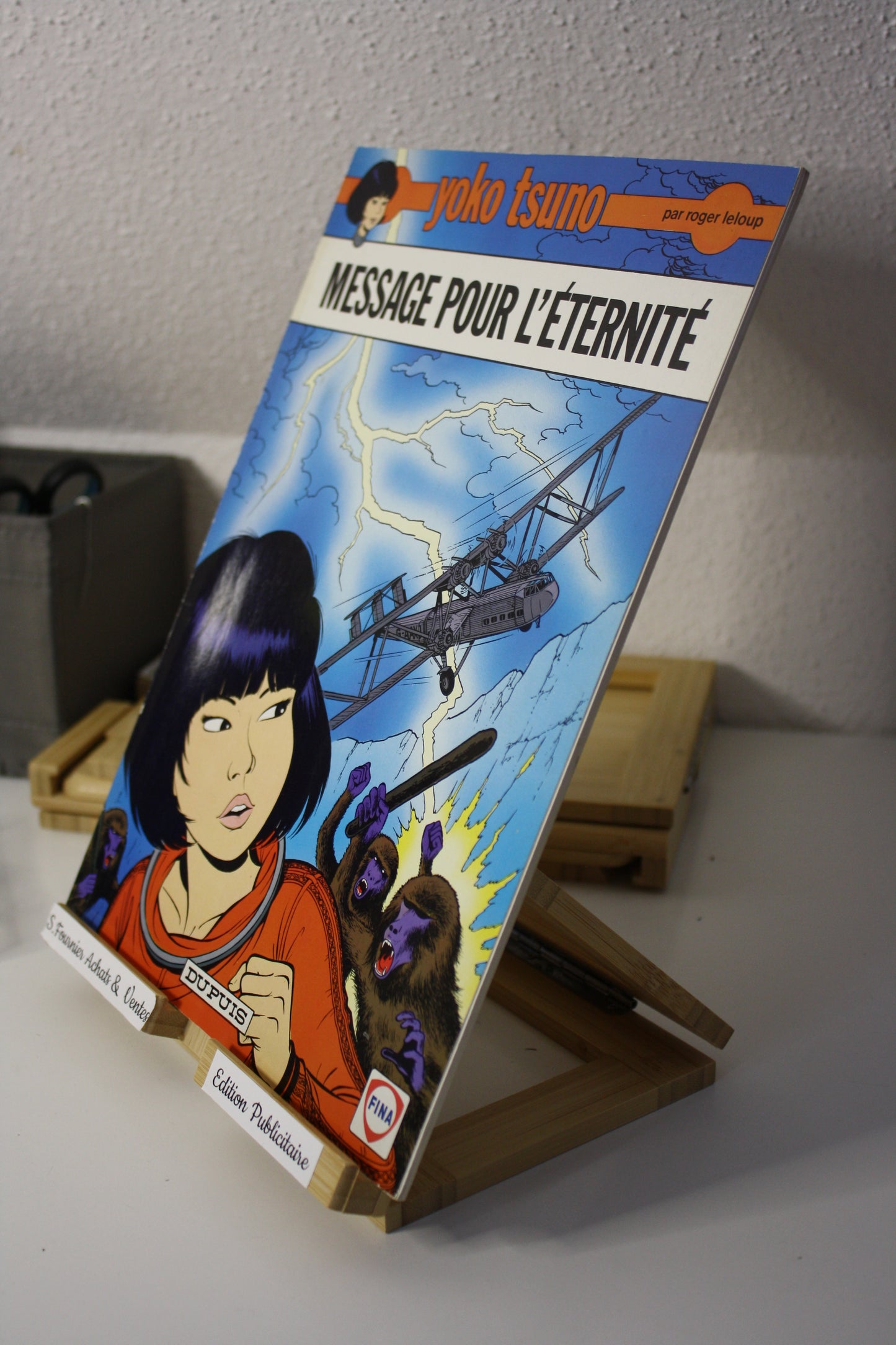 Message pour l’éternité – Yoko Tsuno – Roger Leloup - Dupuis - Publicitaire – 1994 - FINA