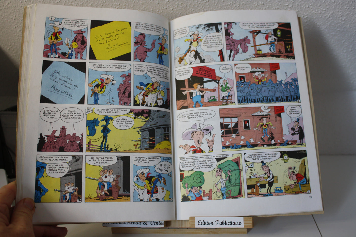 Les rivaux de Painful Gulch – Lucky Luke – Morris Goscinny - Dupuis - Réédition – 1972 - Total