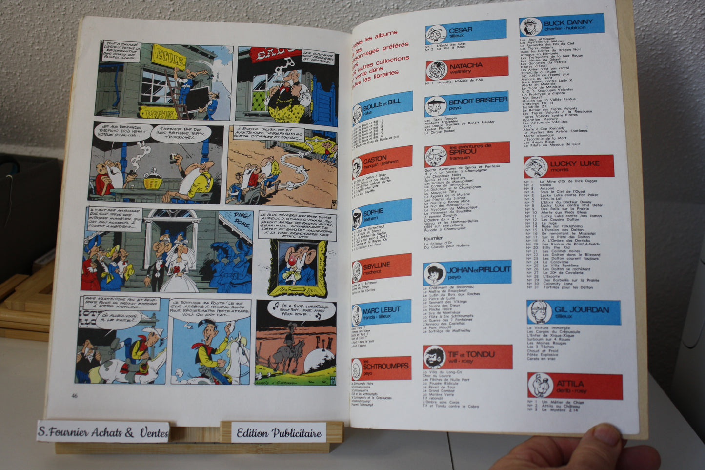 Les rivaux de Painful Gulch – Lucky Luke – Morris Goscinny - Dupuis - Réédition – 1972 - Total