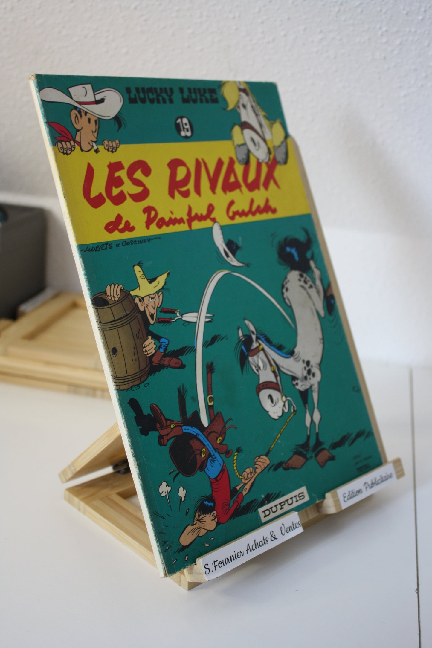 Les rivaux de Painful Gulch – Lucky Luke – Morris Goscinny - Dupuis - Réédition – 1972 - Total