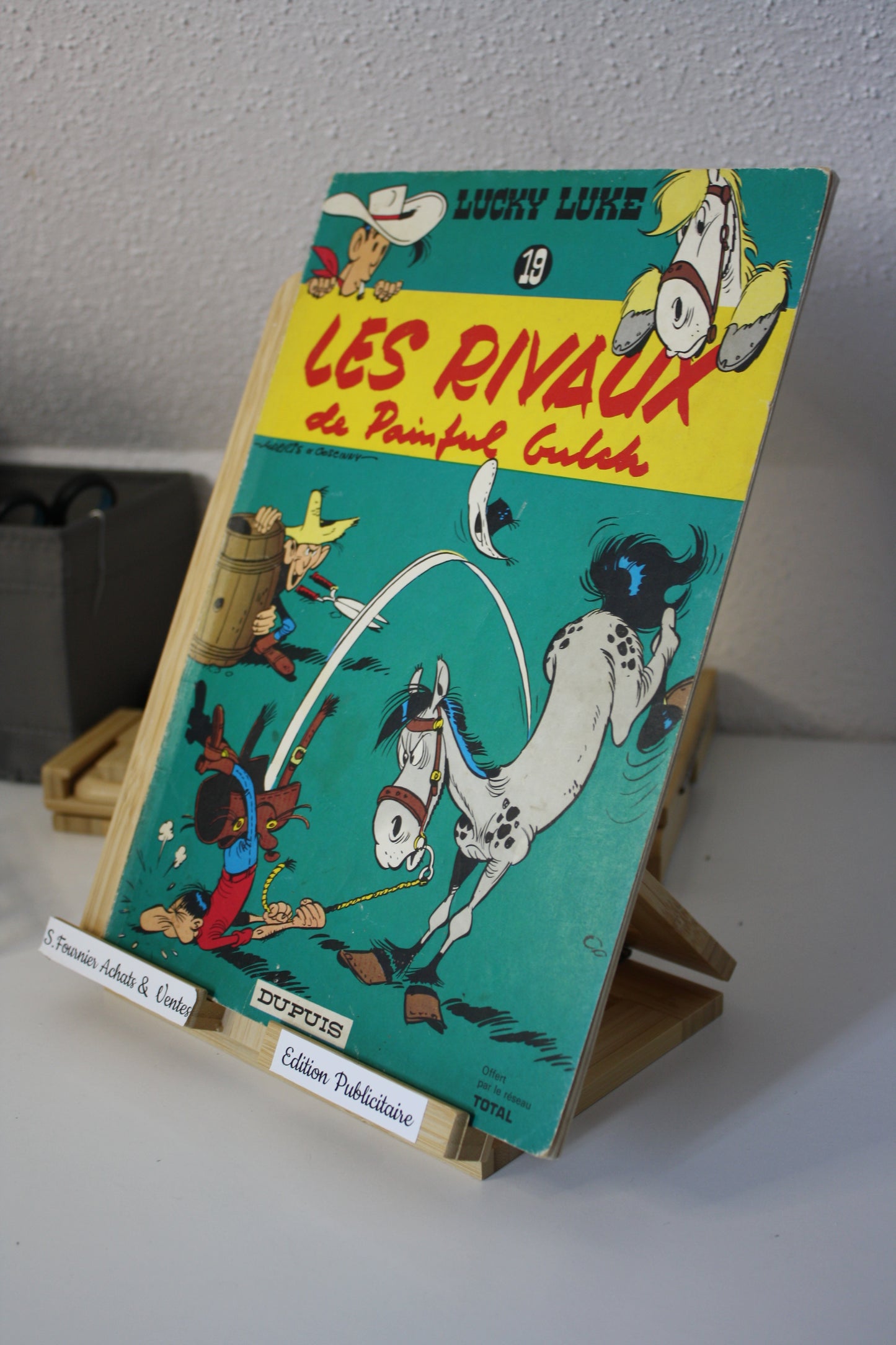 Les rivaux de Painful Gulch – Lucky Luke – Morris Goscinny - Dupuis - Réédition – 1972 - Total