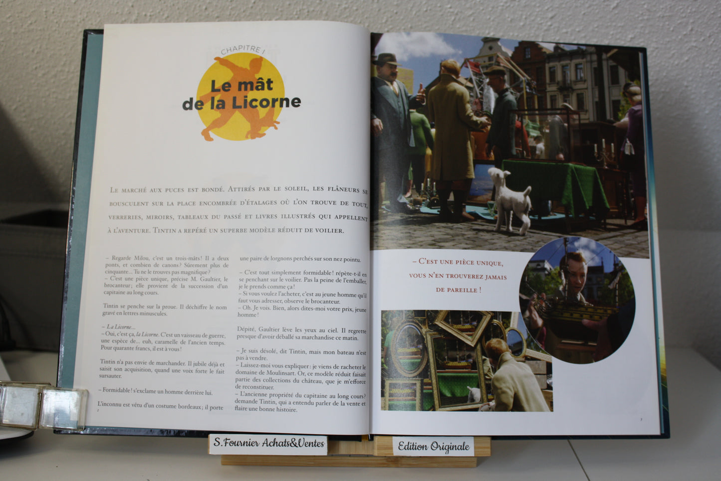 L’album du film – Tintin – Hermet - Casterman - EO – 2011