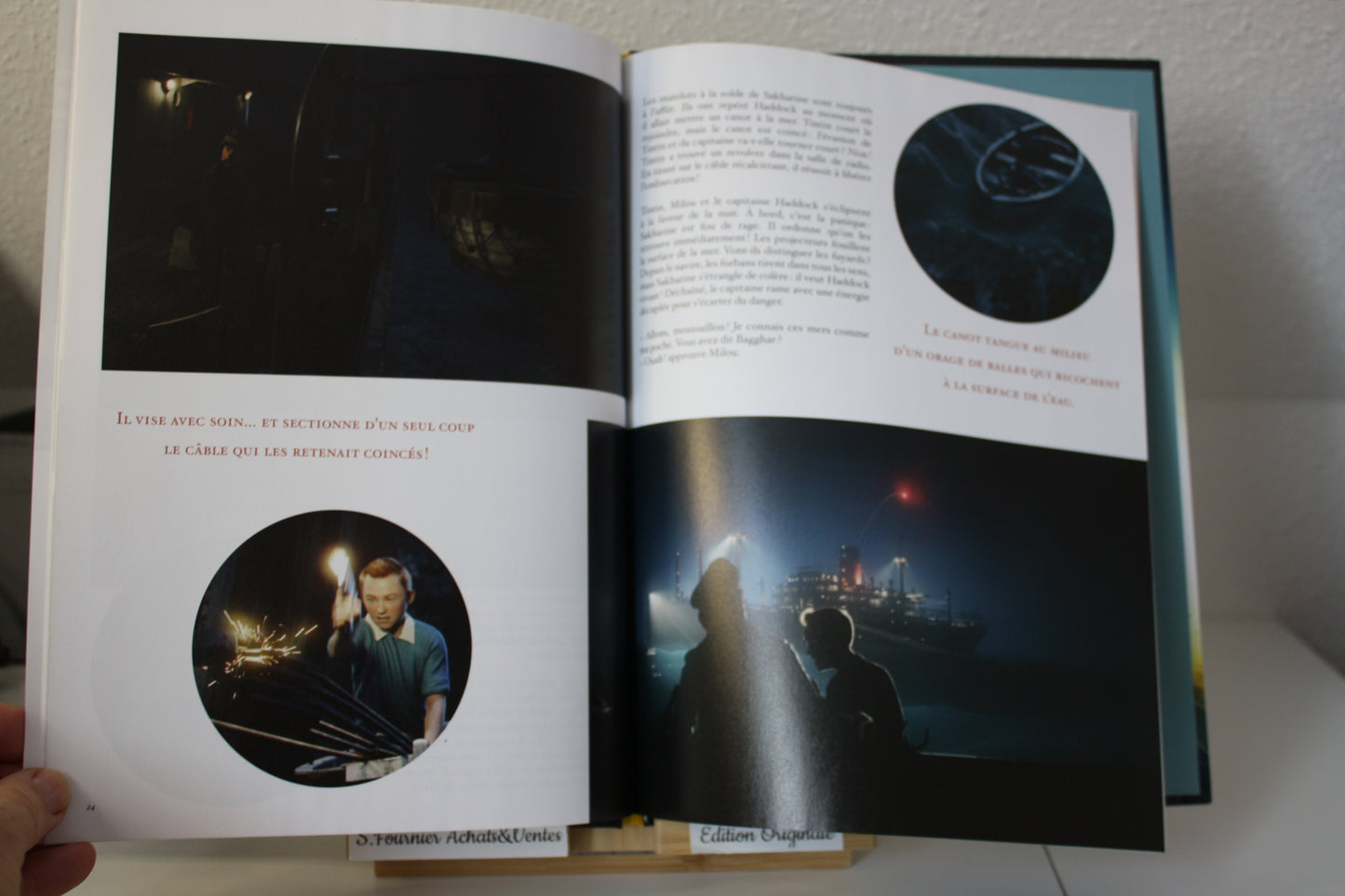 L’album du film – Tintin – Hermet - Casterman - EO – 2011
