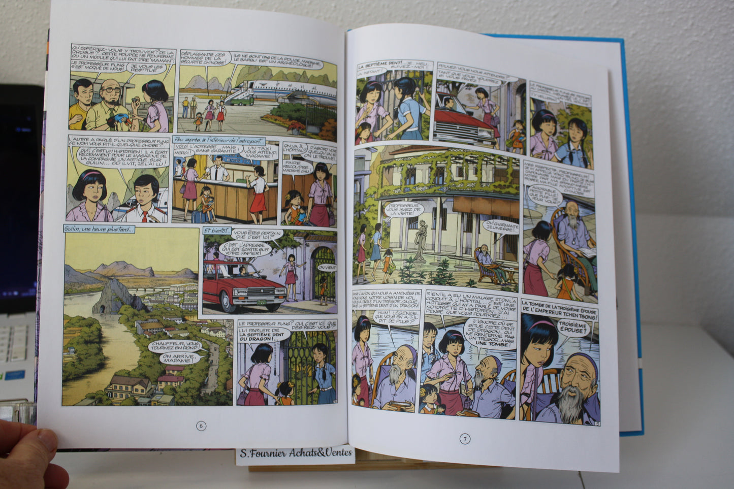 La jonque céleste - Yoko Tsuno – Roger LELOUP - Dupuis - EO – 1998
