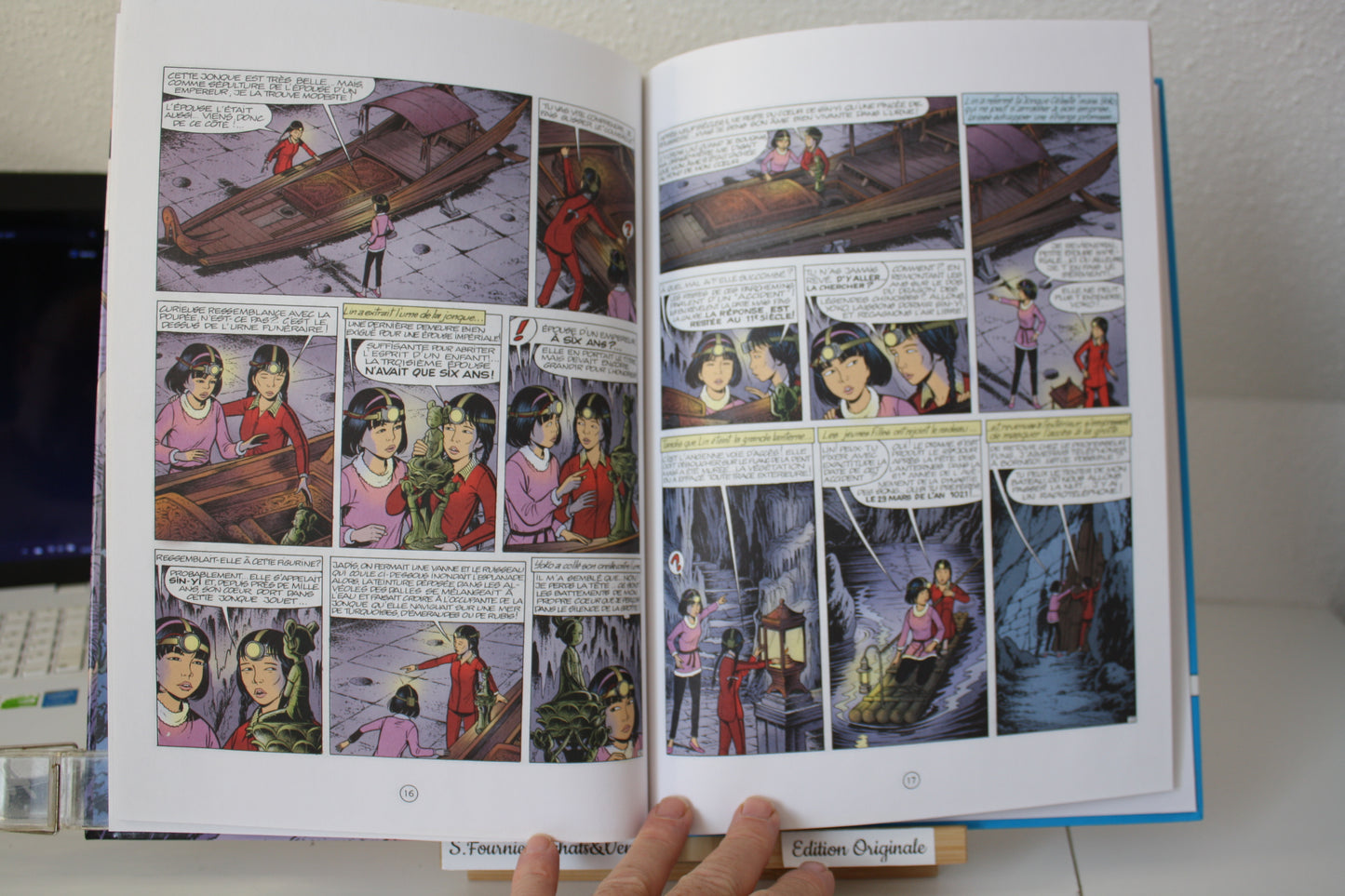 La jonque céleste - Yoko Tsuno – Roger LELOUP - Dupuis - EO – 1998