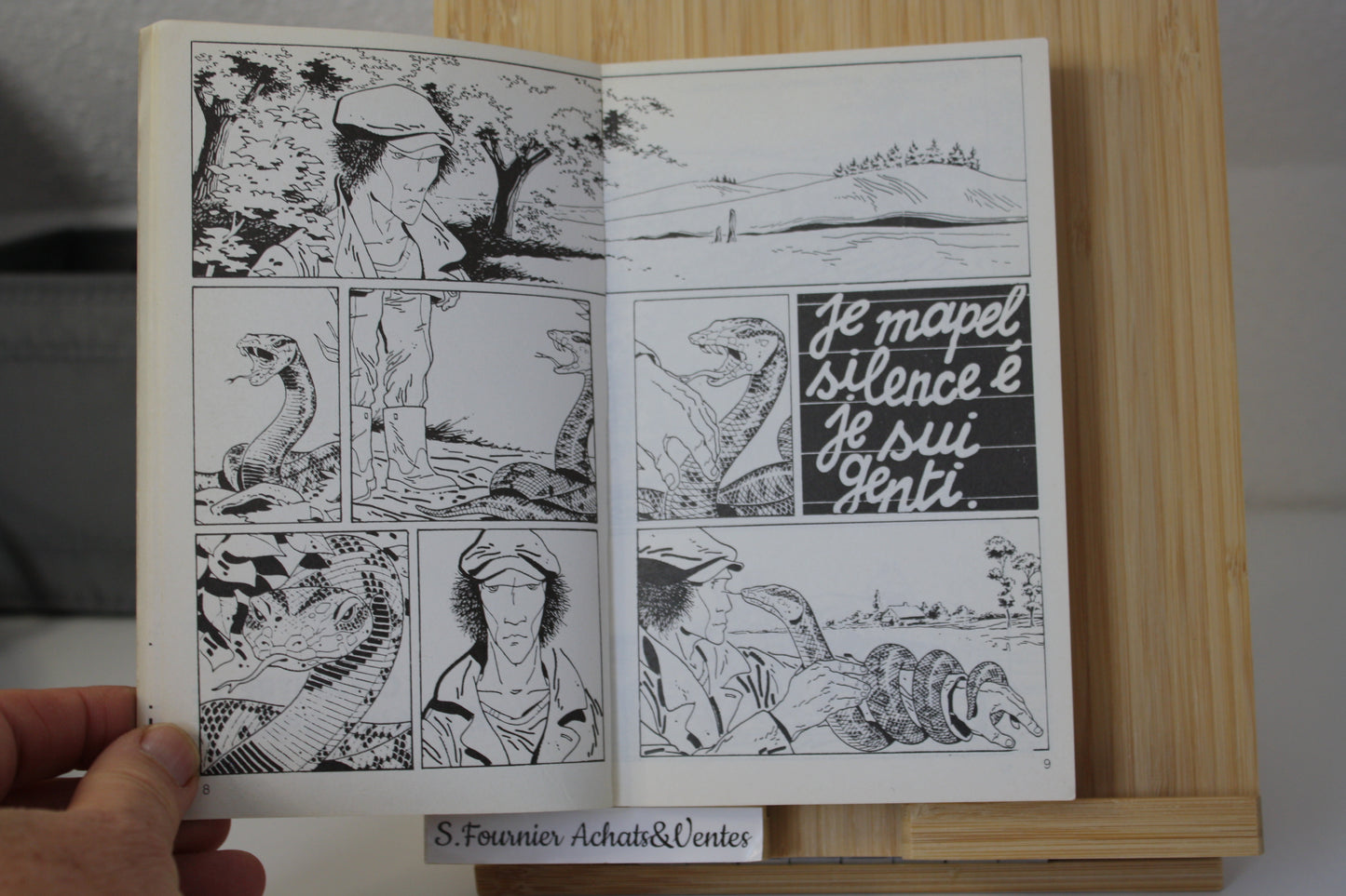 Silence – - Comès – Edition J’ai Lu BD – Pocket – 1987