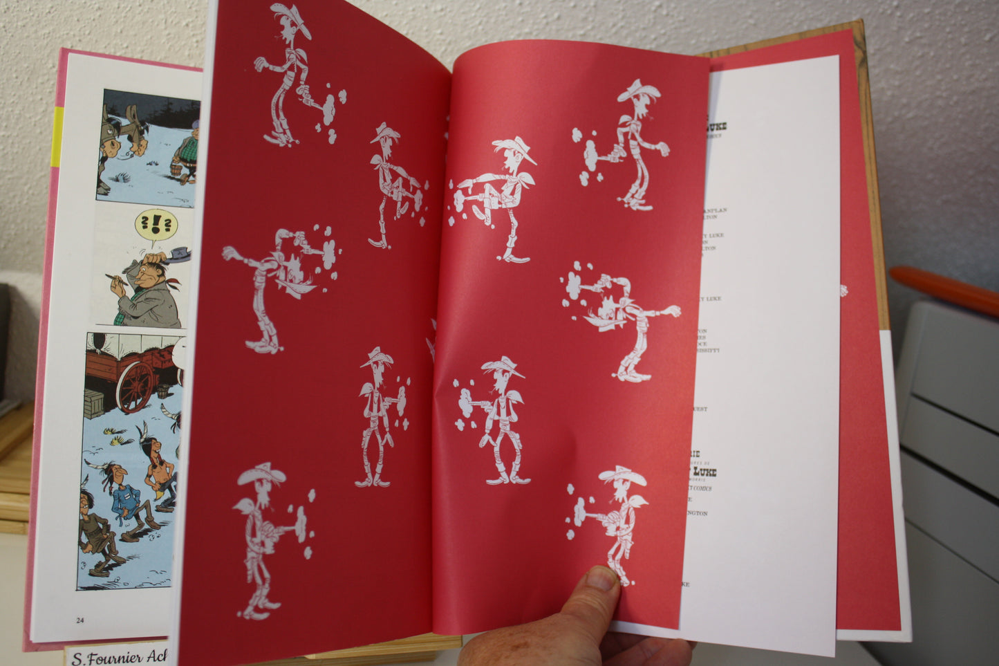 La fiancée de Lucky Luke – Lucky Luke – Morris & Vidal - Lucky comics – Réédition – 2009 - recollé