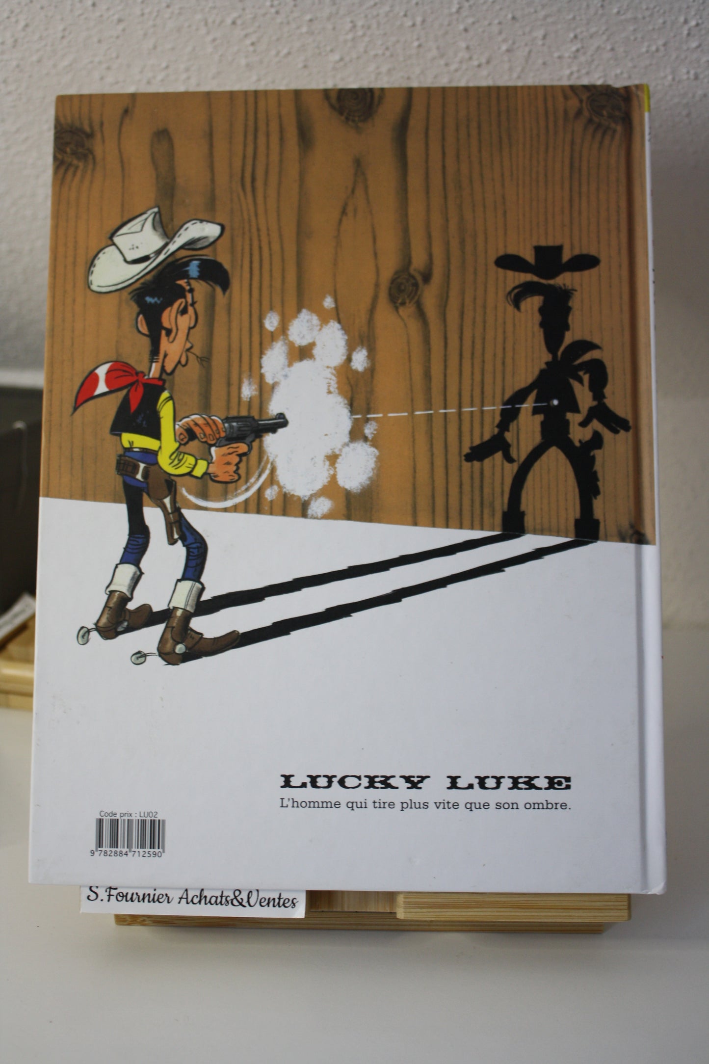 La fiancée de Lucky Luke – Lucky Luke – Morris & Vidal - Lucky comics – Réédition – 2009 - recollé